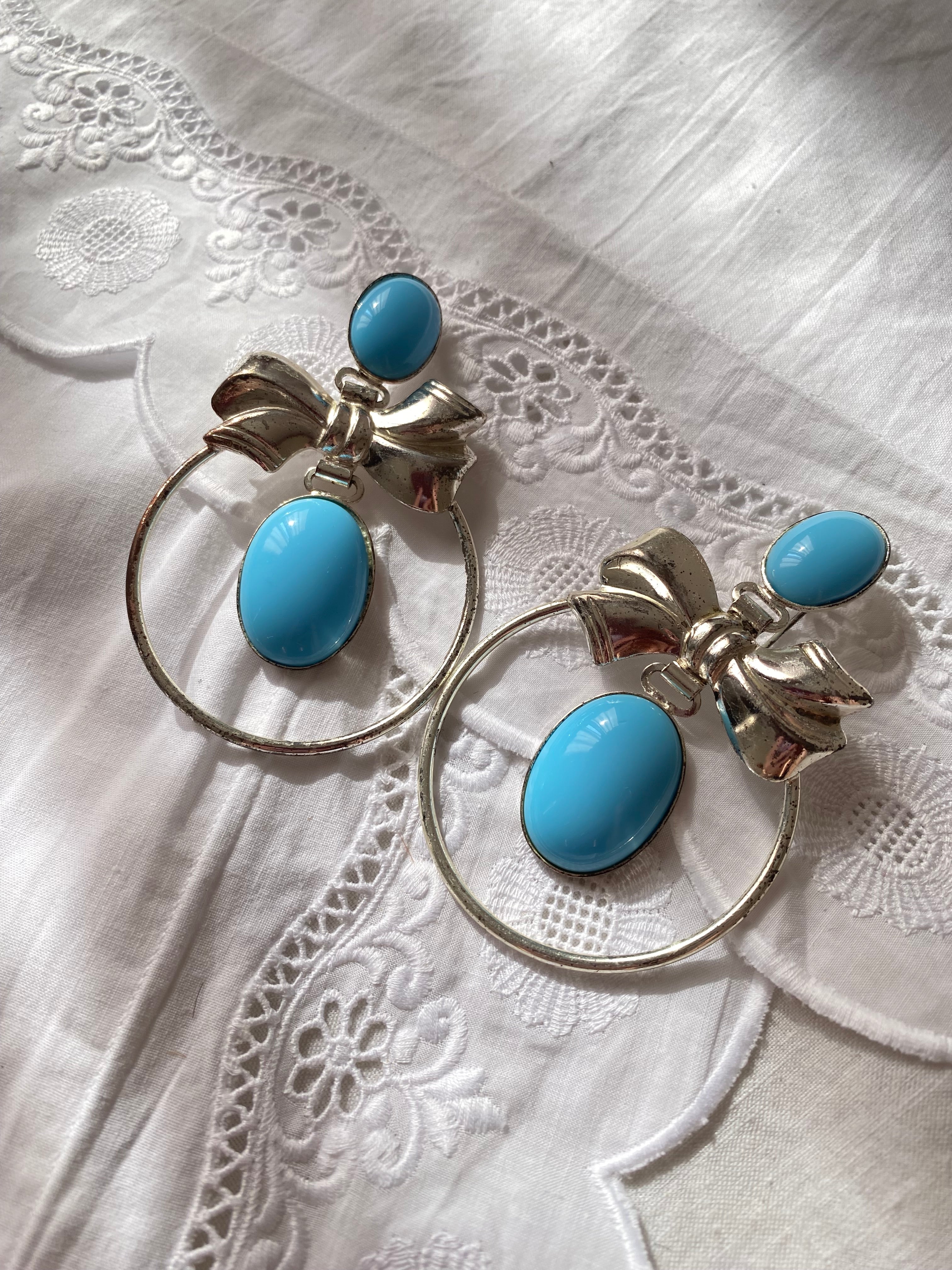 Maxi orecchini a fiocco