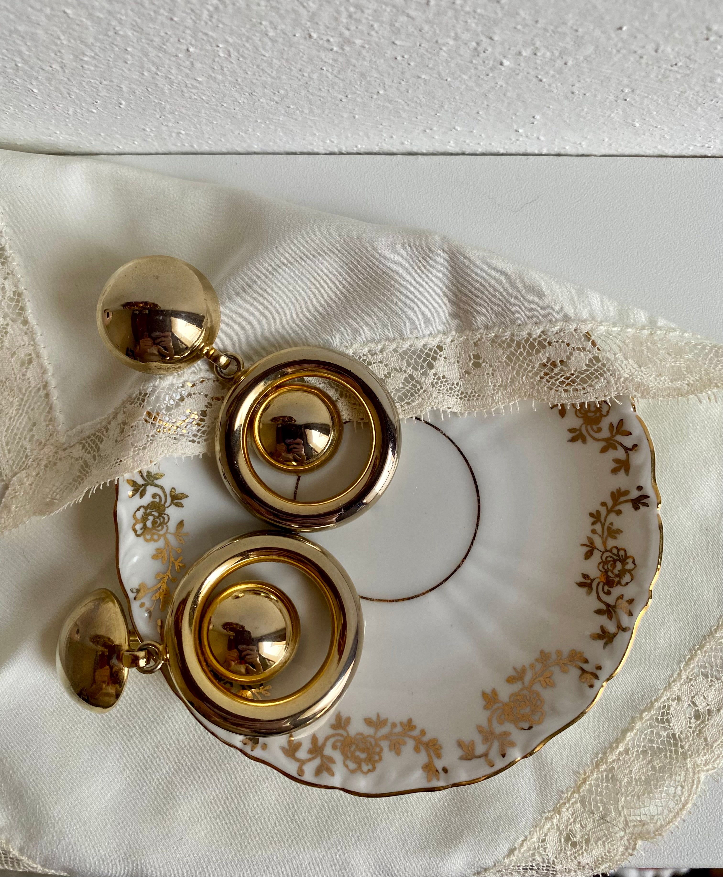 Orecchini rotondi maxi