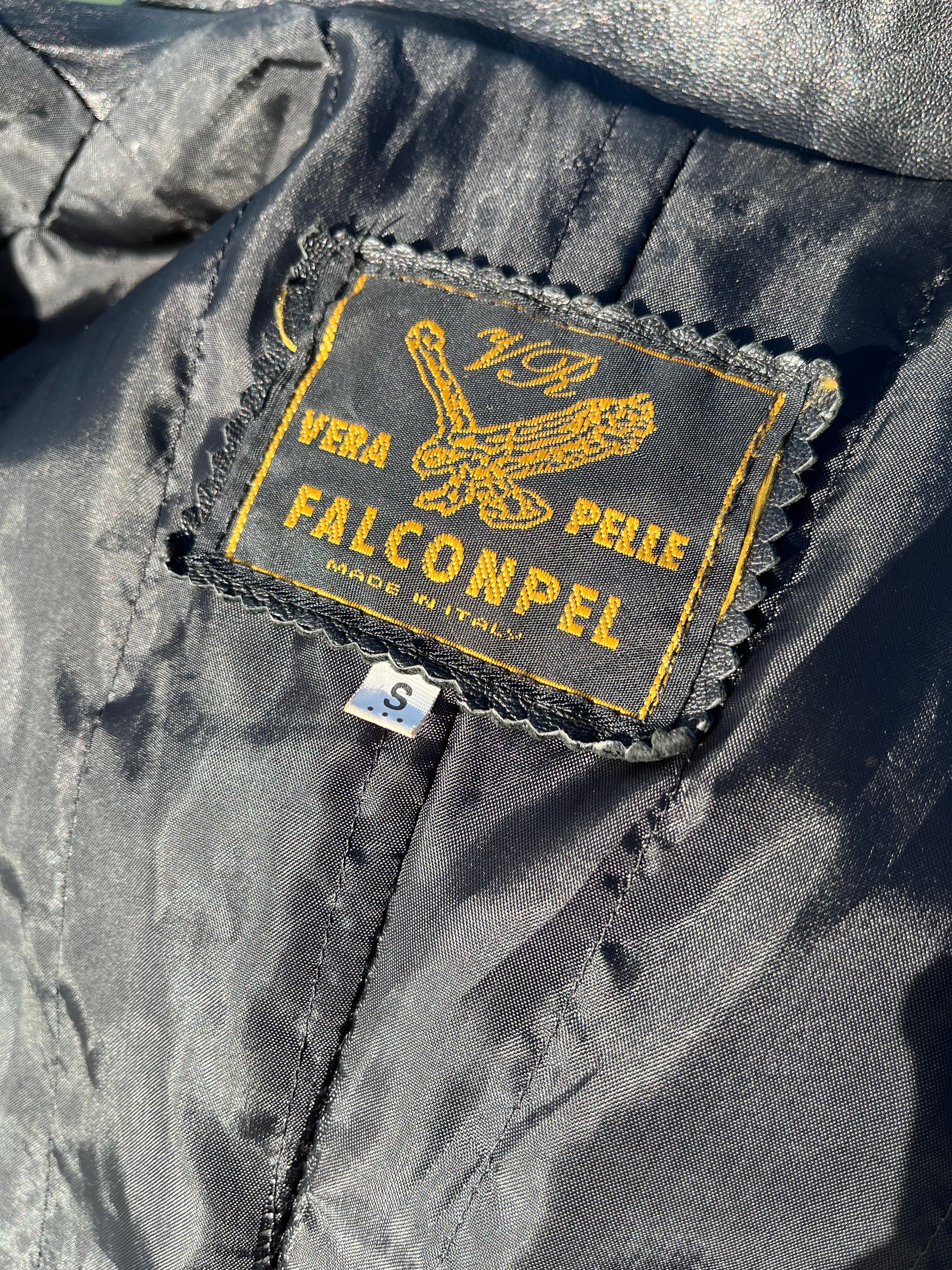 Cappotto lungo in pelle