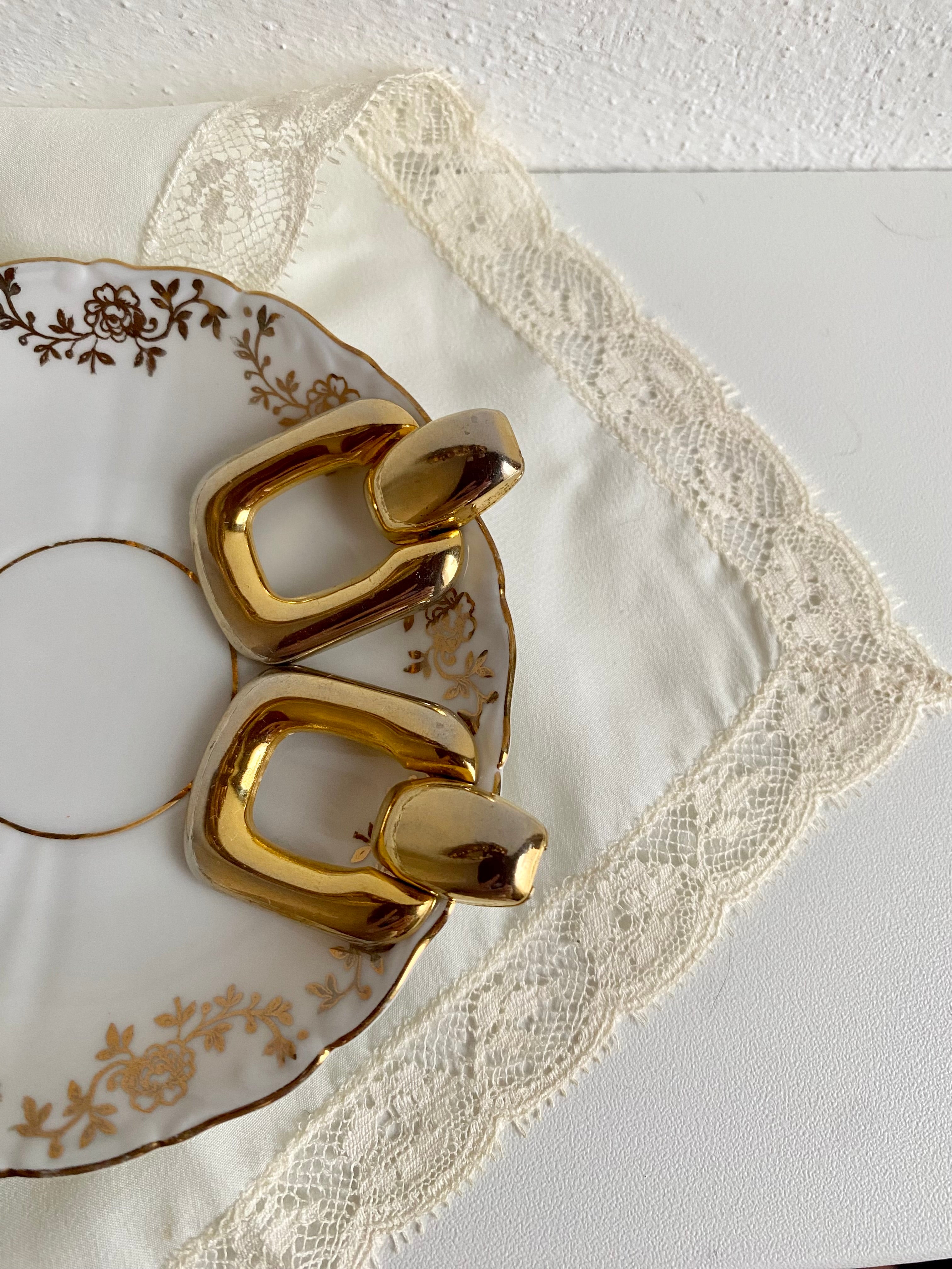 Photo de boucles d'oreilles