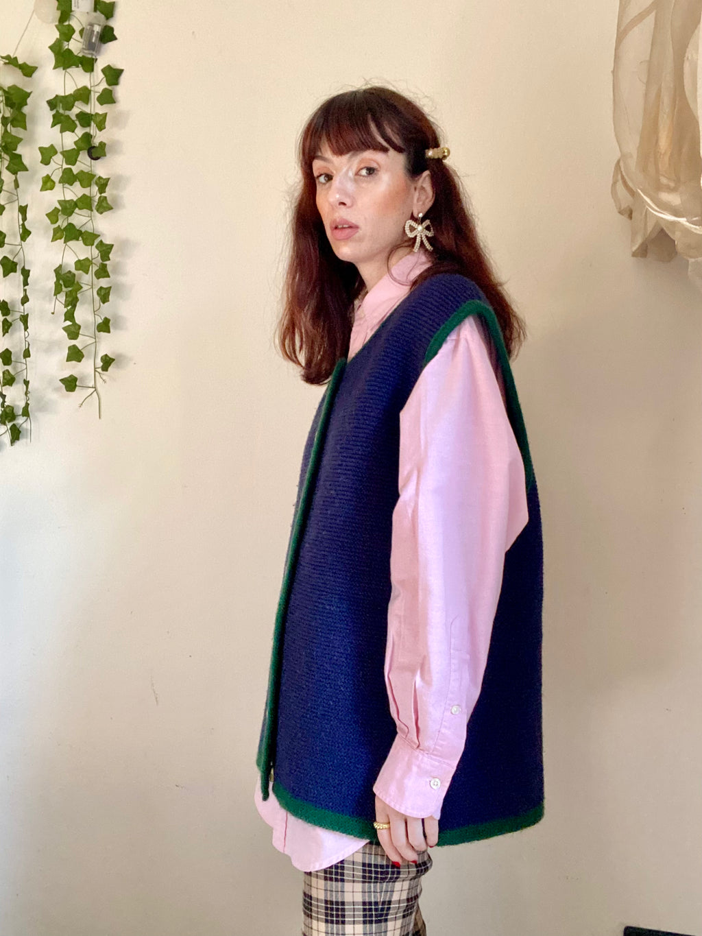 Gilet tirolese margherite