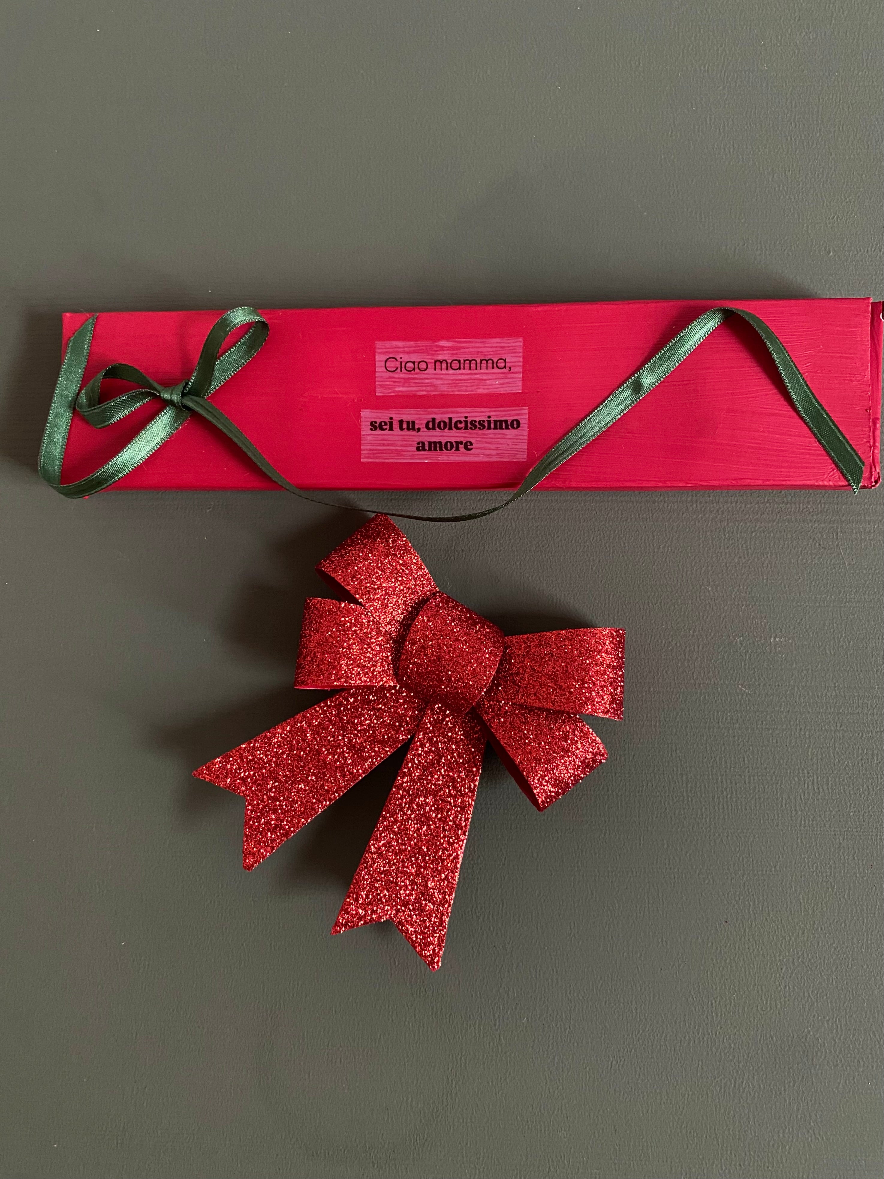 HELLO MOM red incense box