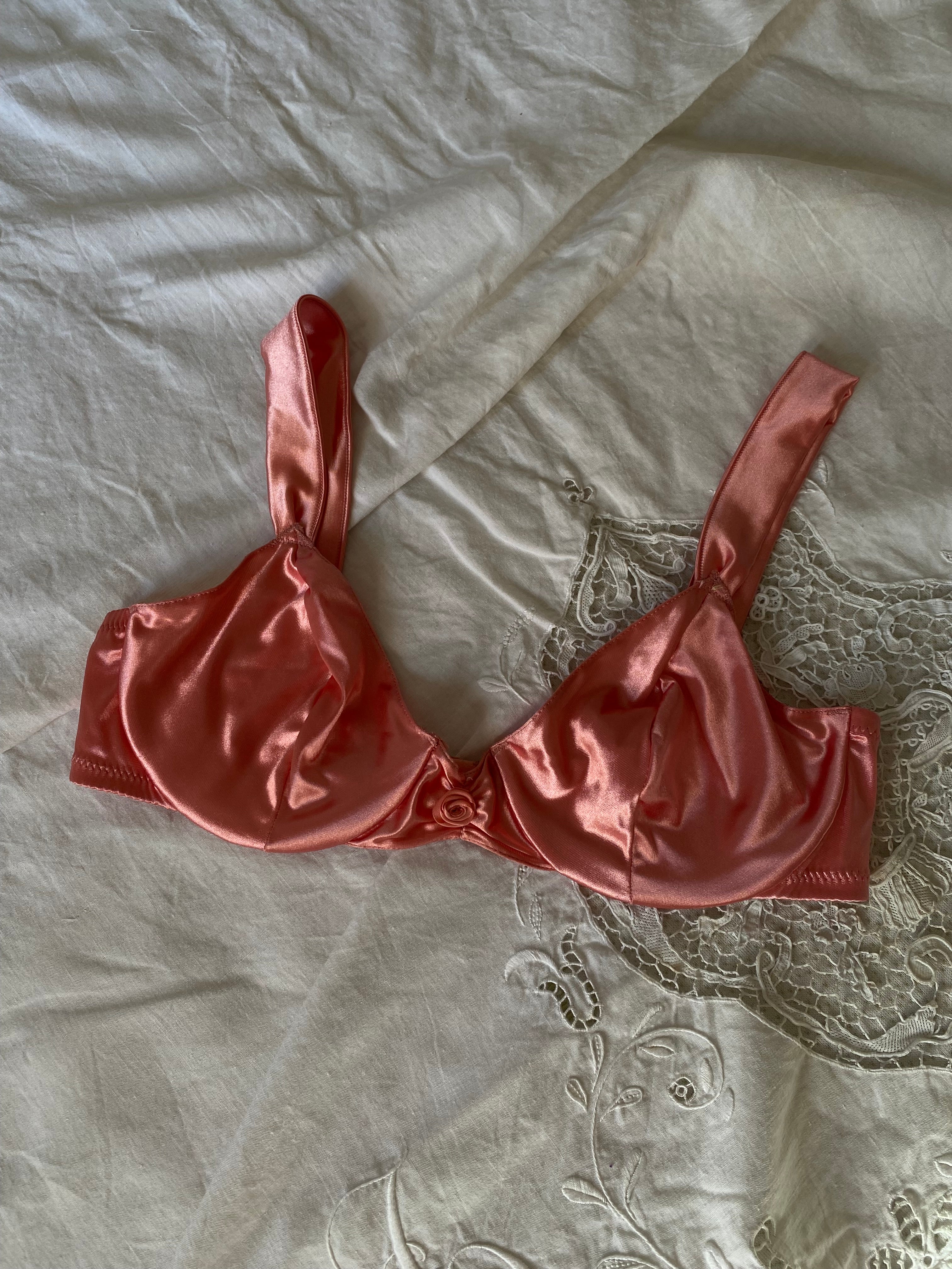 Reggiseno vintage rosa