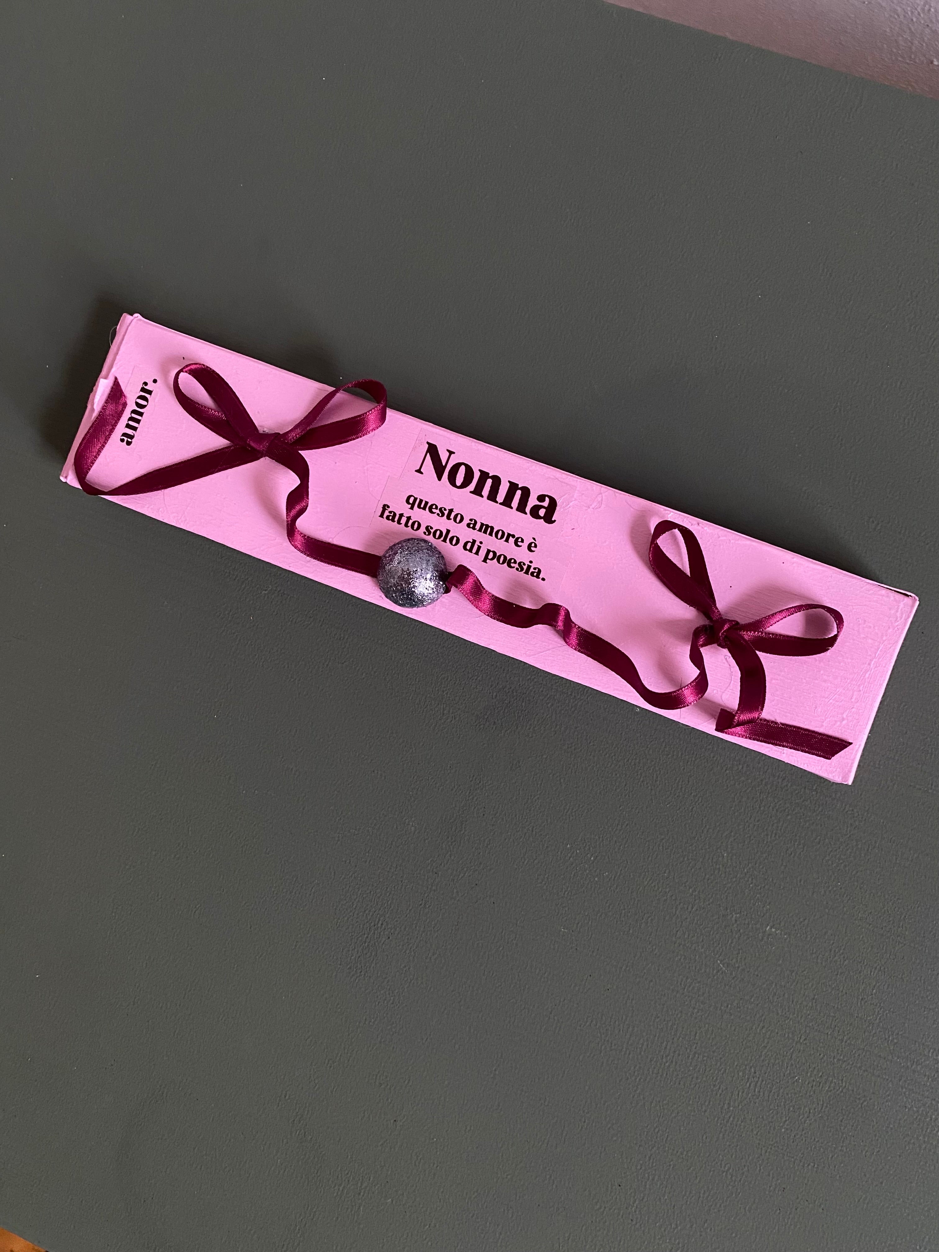 NONNA box incenso rosa