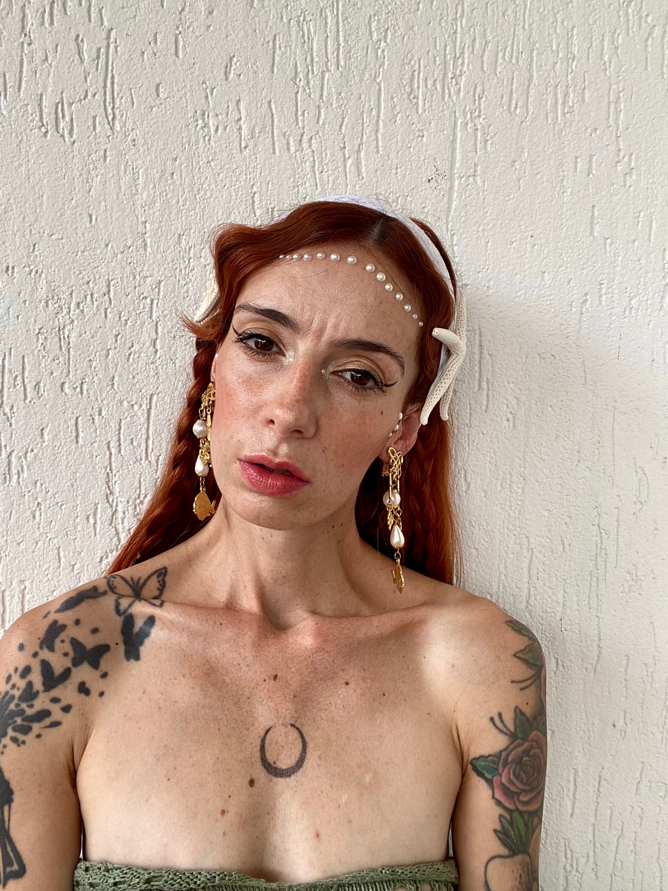 Galatea orecchini pendenti a clip