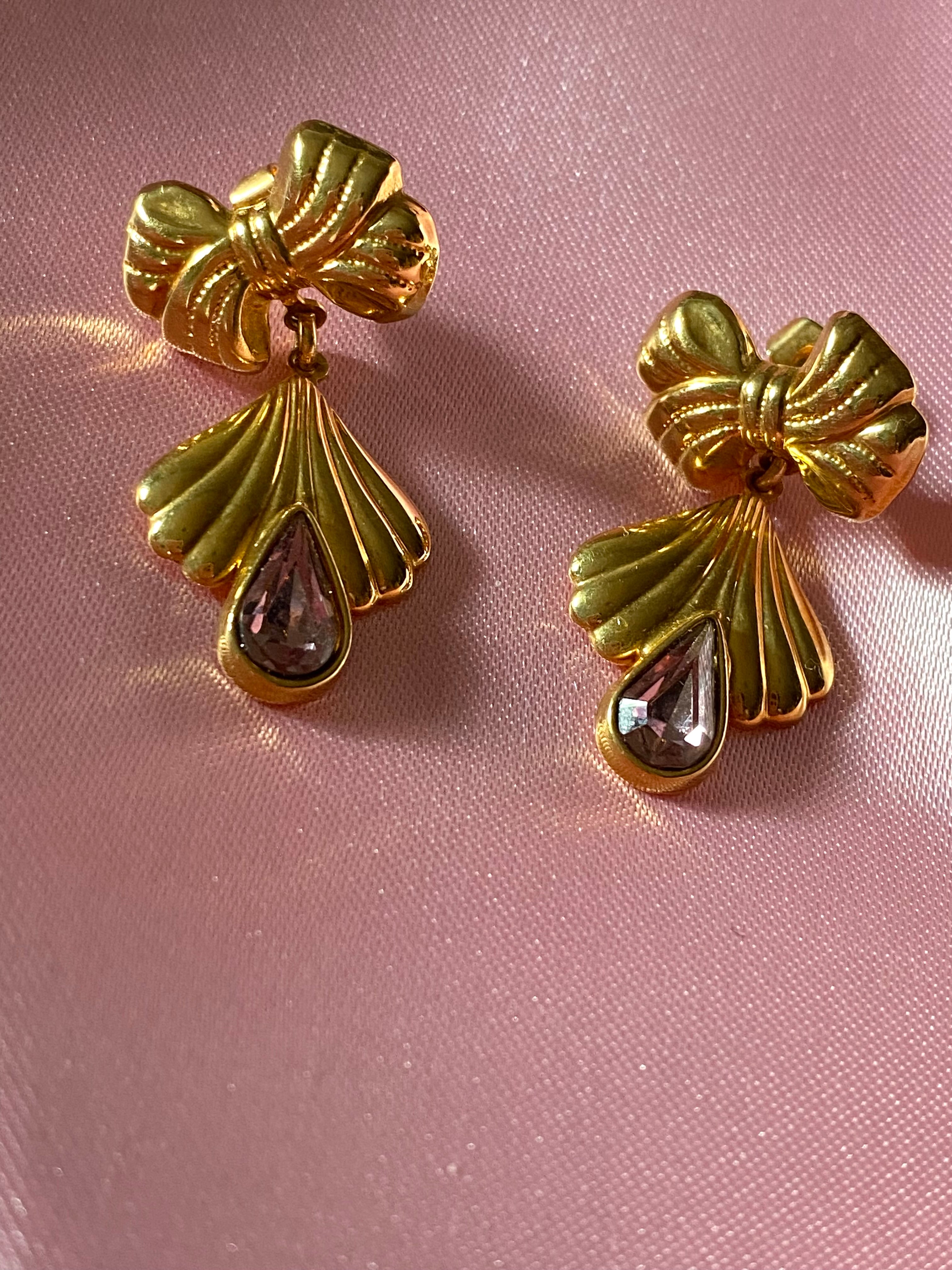 Boucles d'oreilles nœud