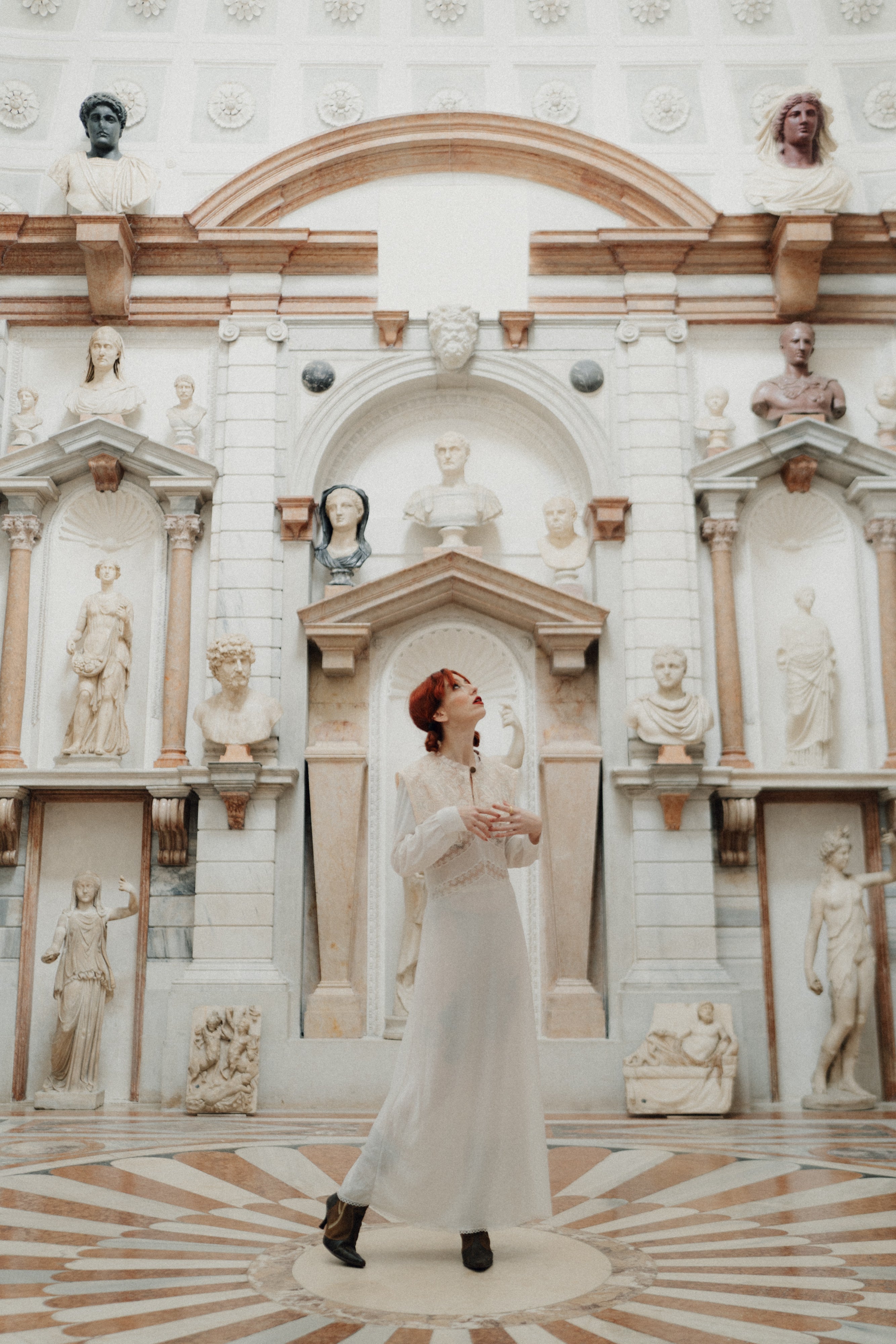 Colletto marinière rosa pastello in pizzo antico veneziano
