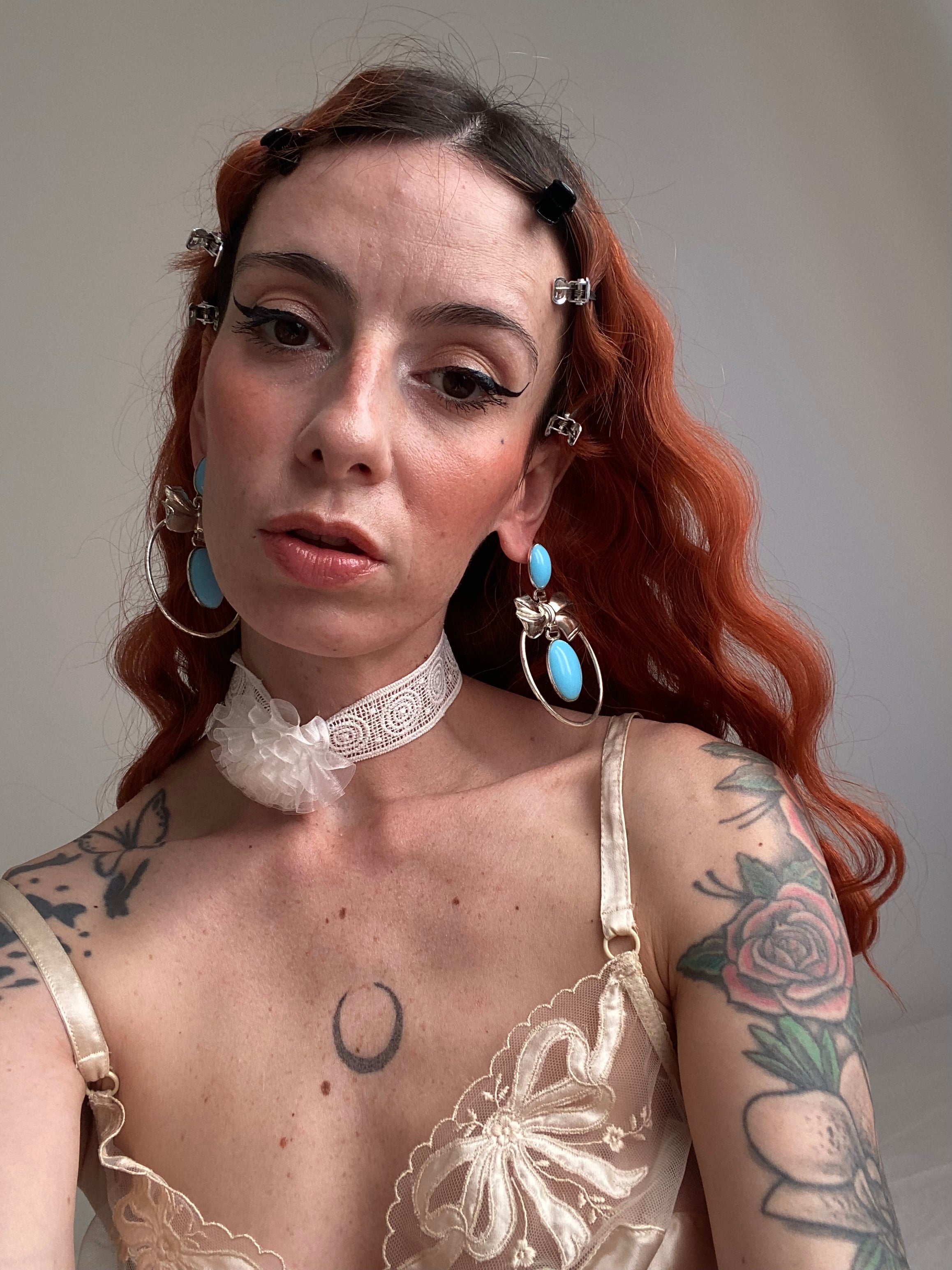 Maxi orecchini a fiocco