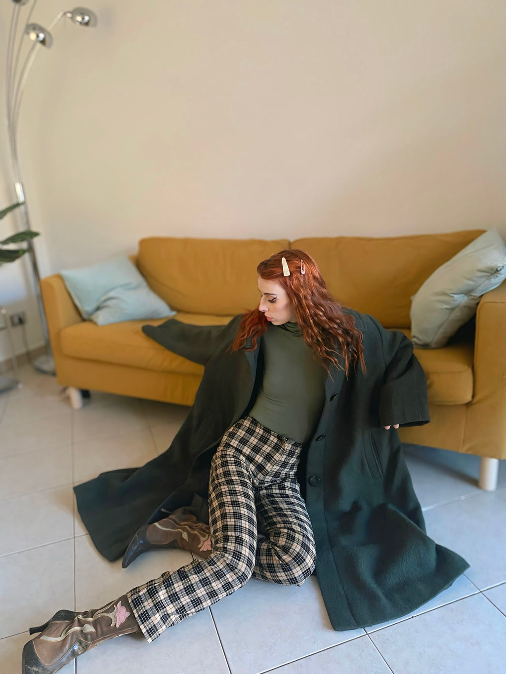Cappotto over oliva