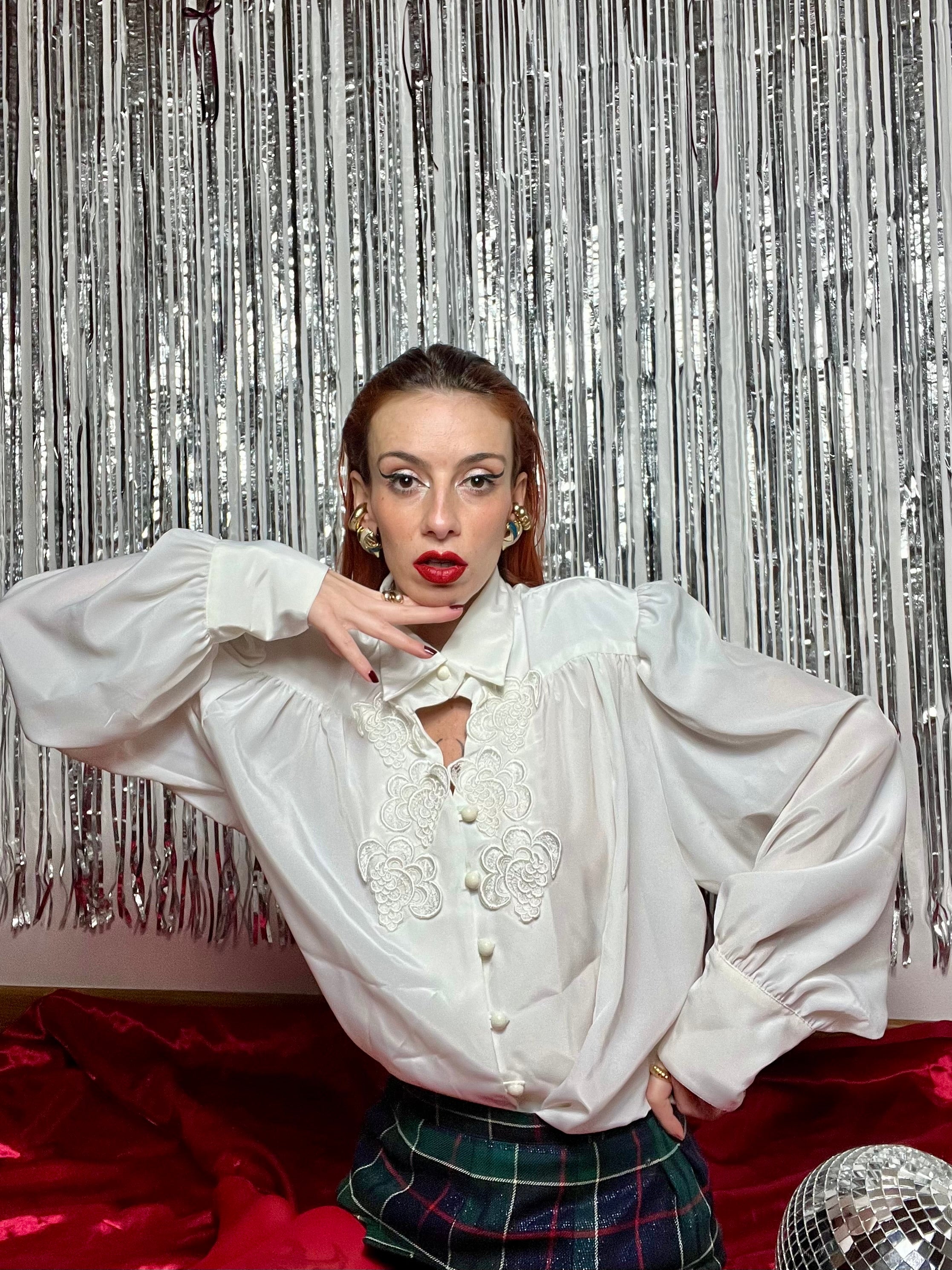 Camicia elegante a palloncino