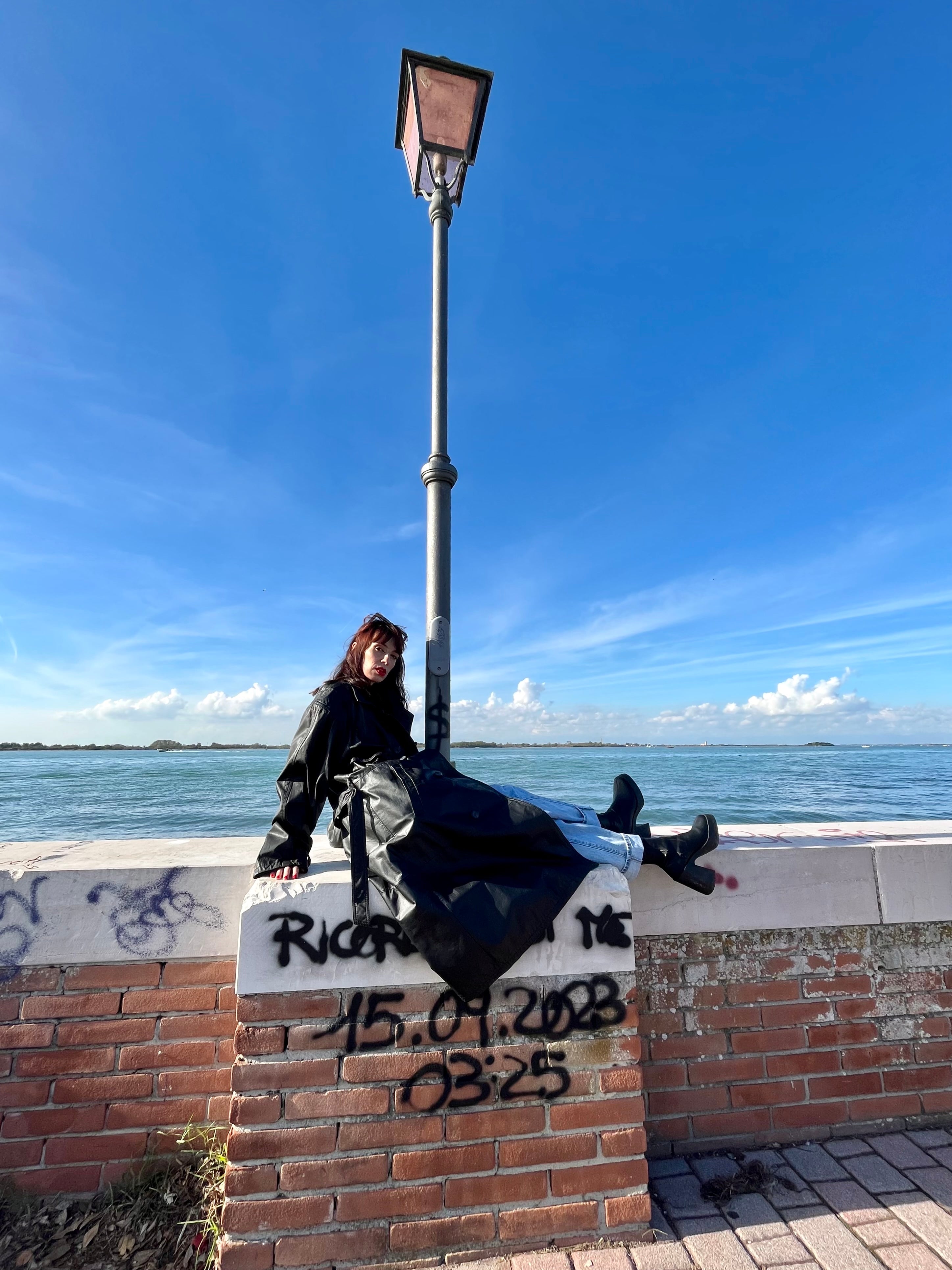 Trench in pelle over