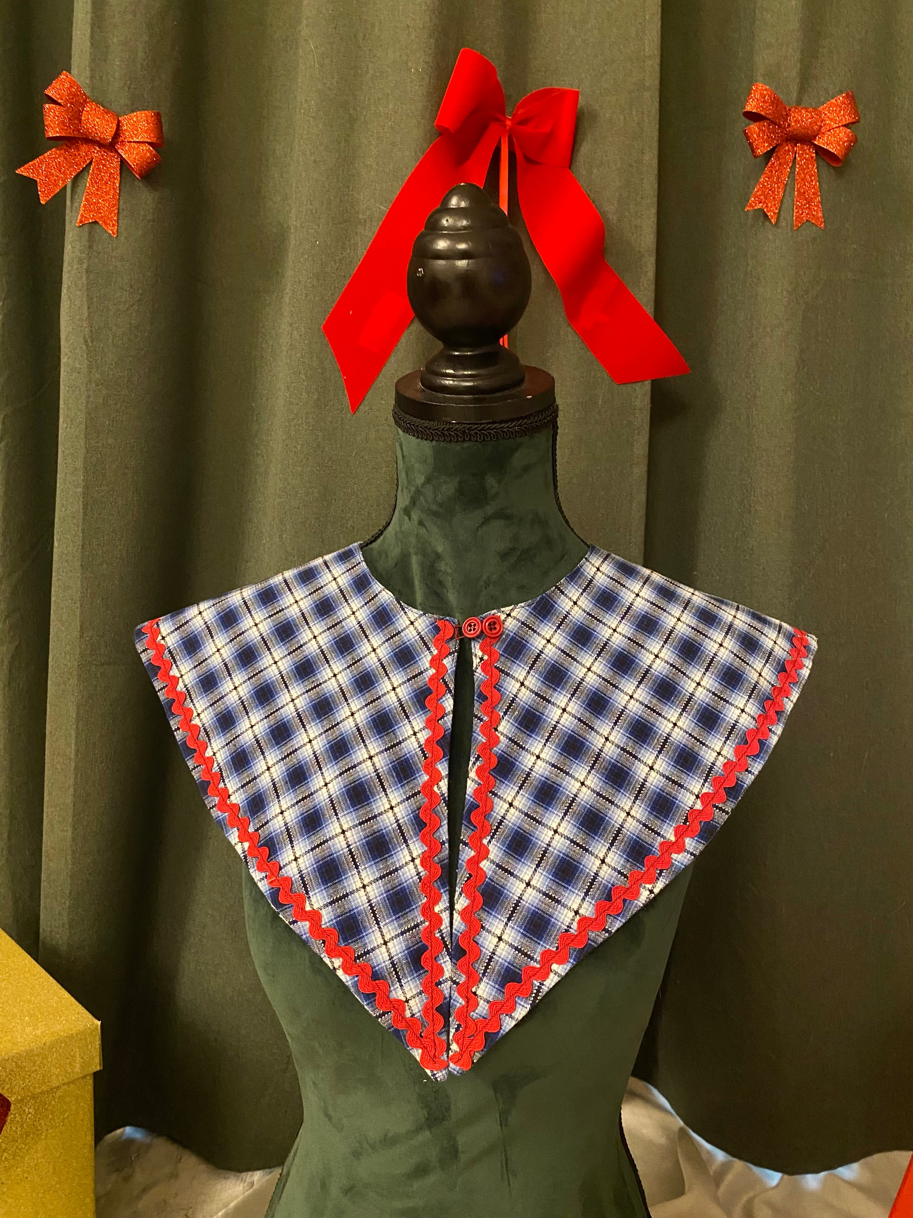 Maxi colletto alla marinara a punta