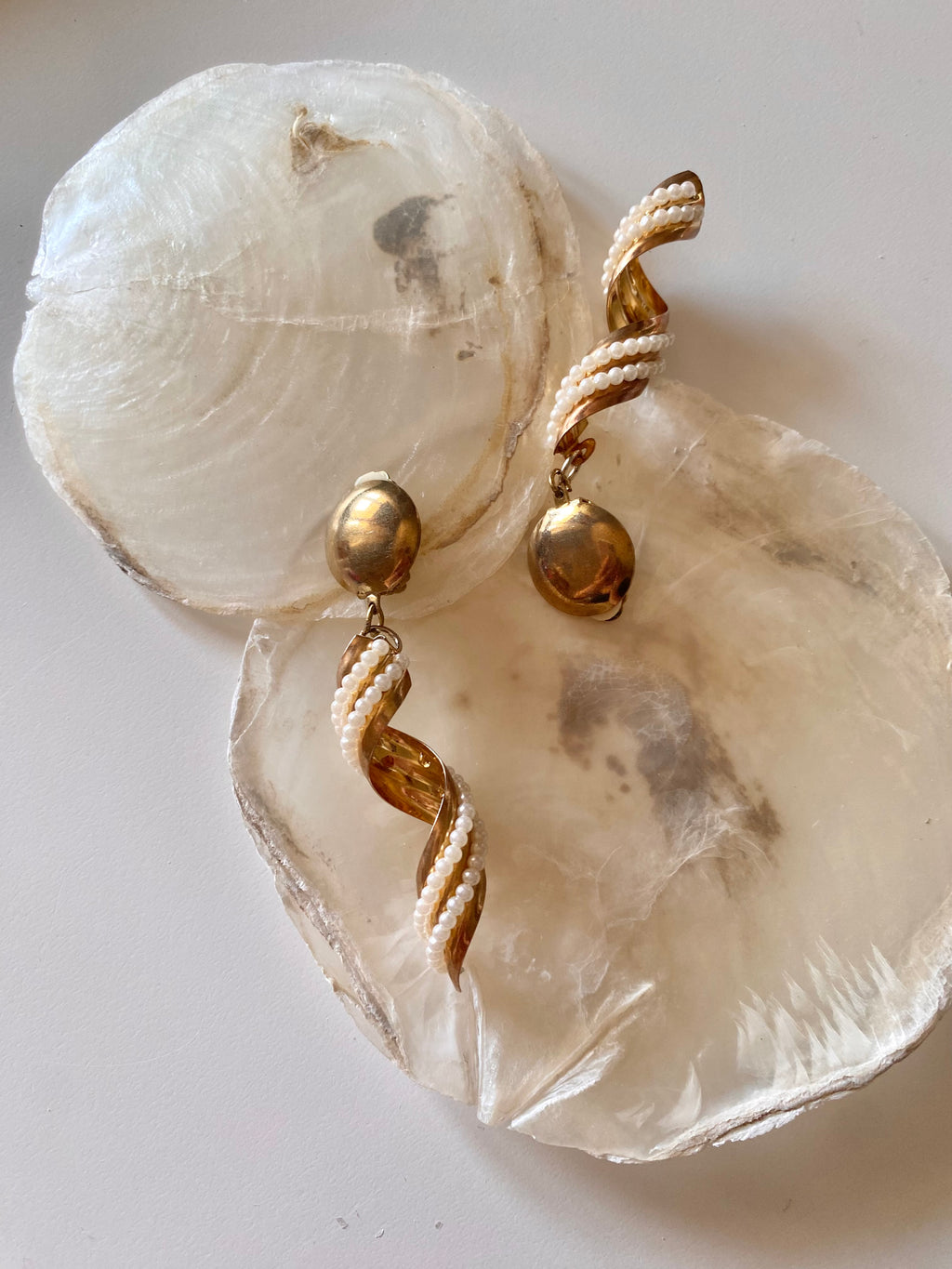 Boucles d'oreilles clips Onda