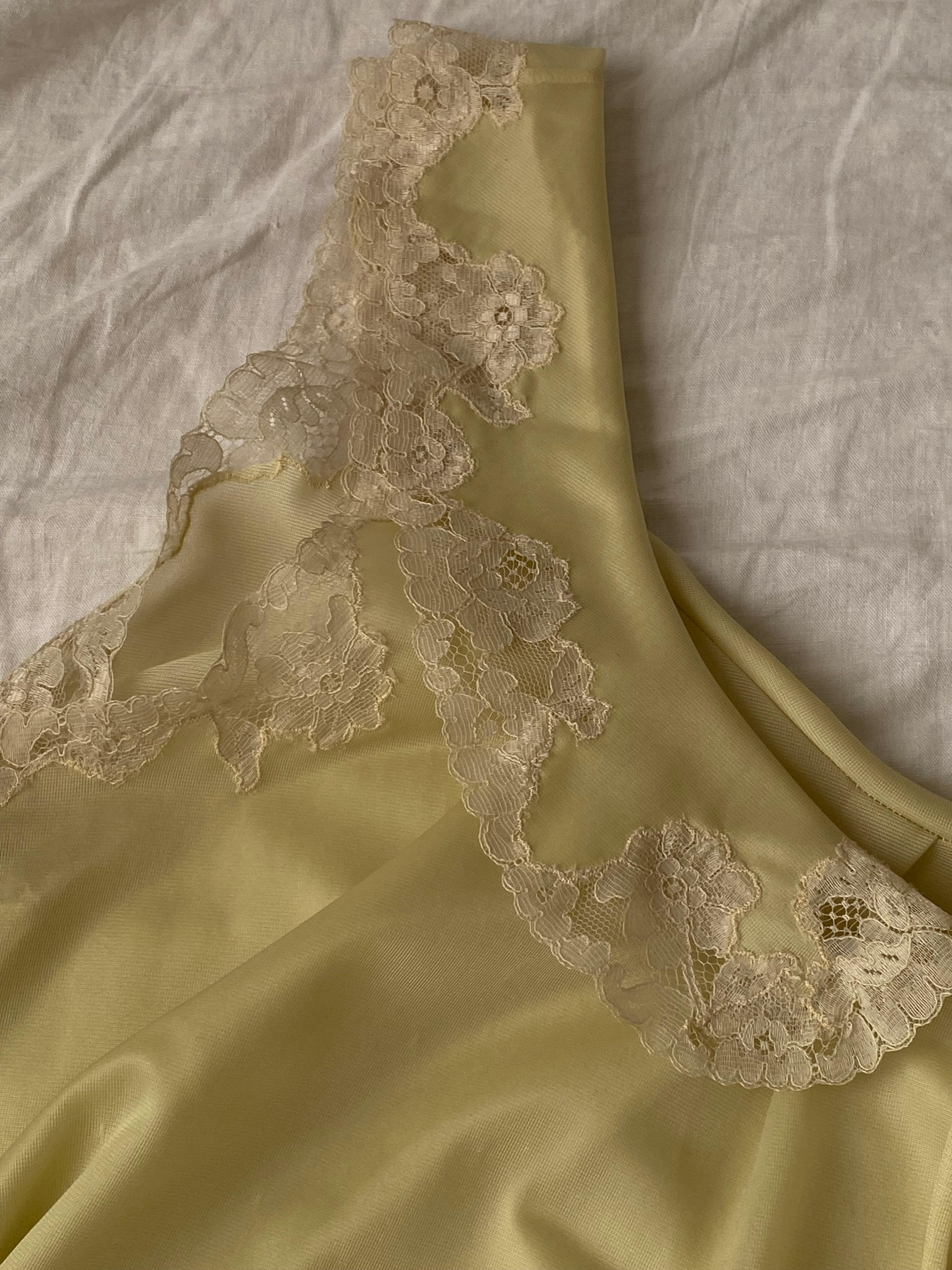 Baby doll lime con pizzo