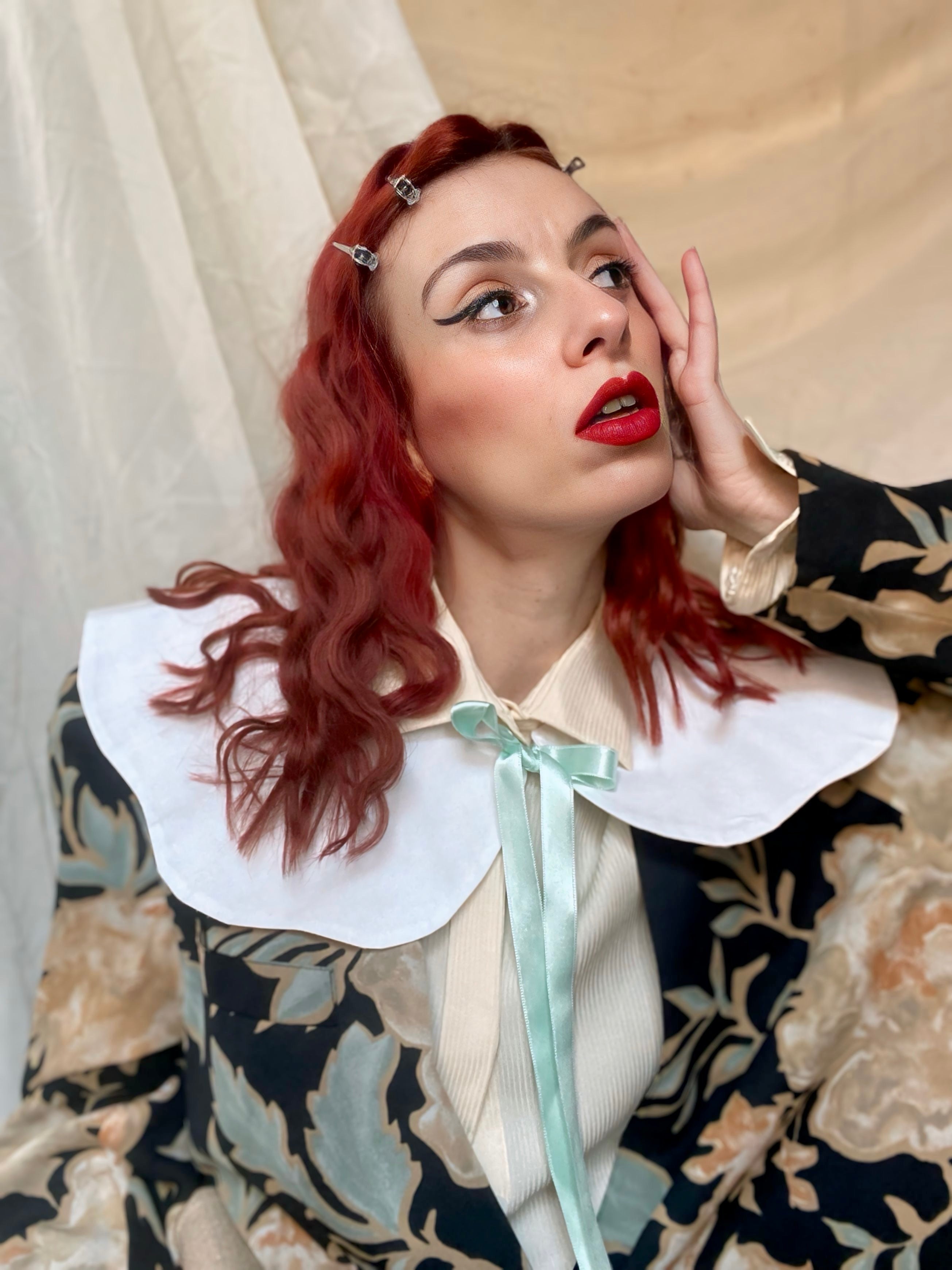 Maxi colletto Peter pan