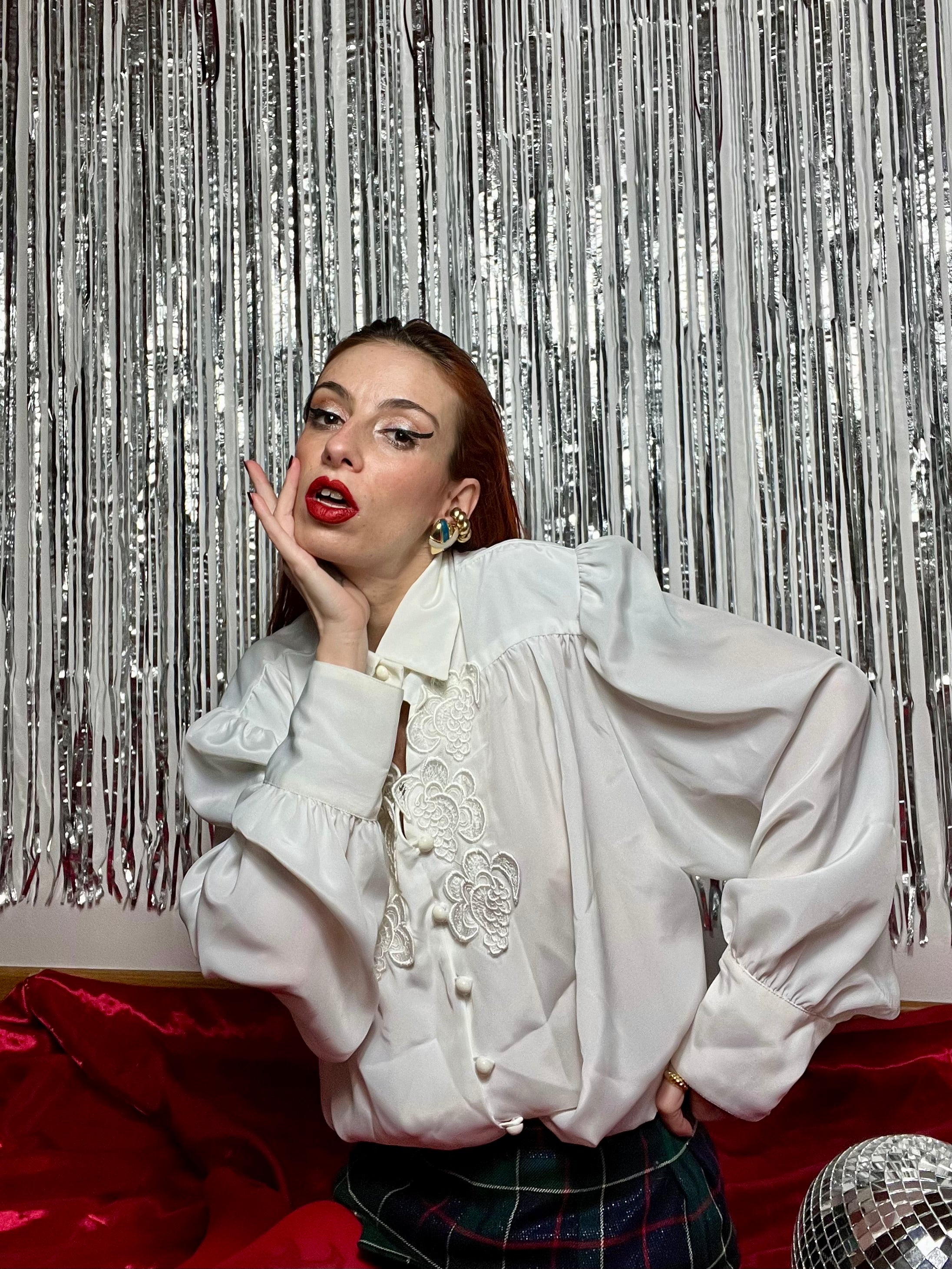 Camicia elegante a palloncino