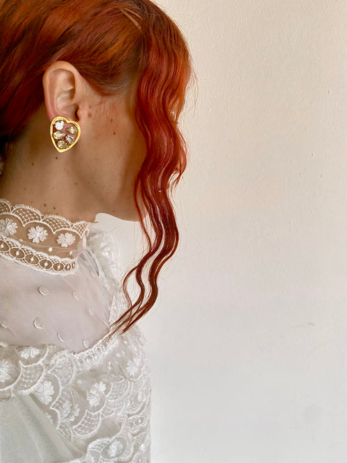 Amor mio orecchini a cuore