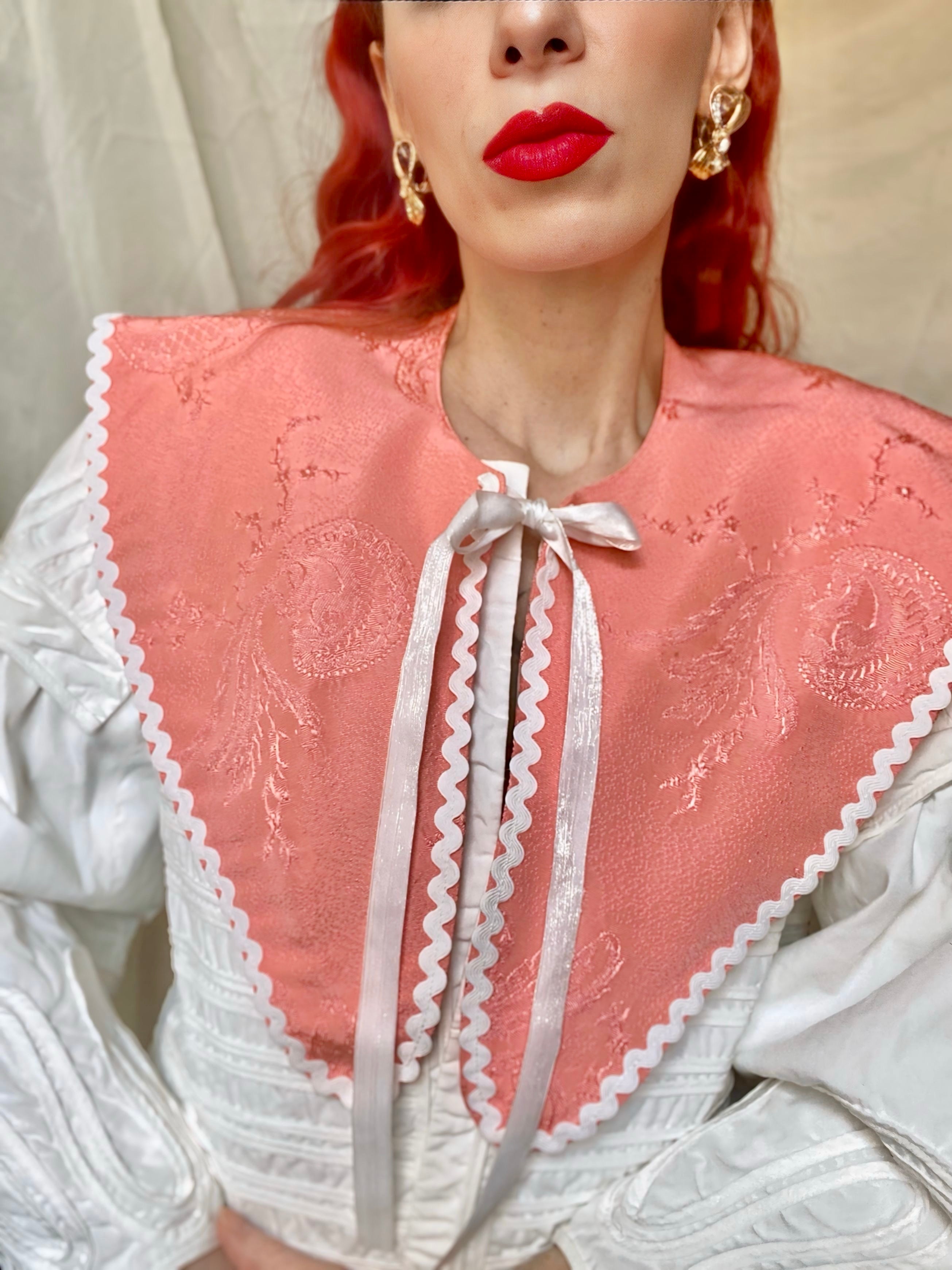 Maxi colletto salmone alla marinara a punta