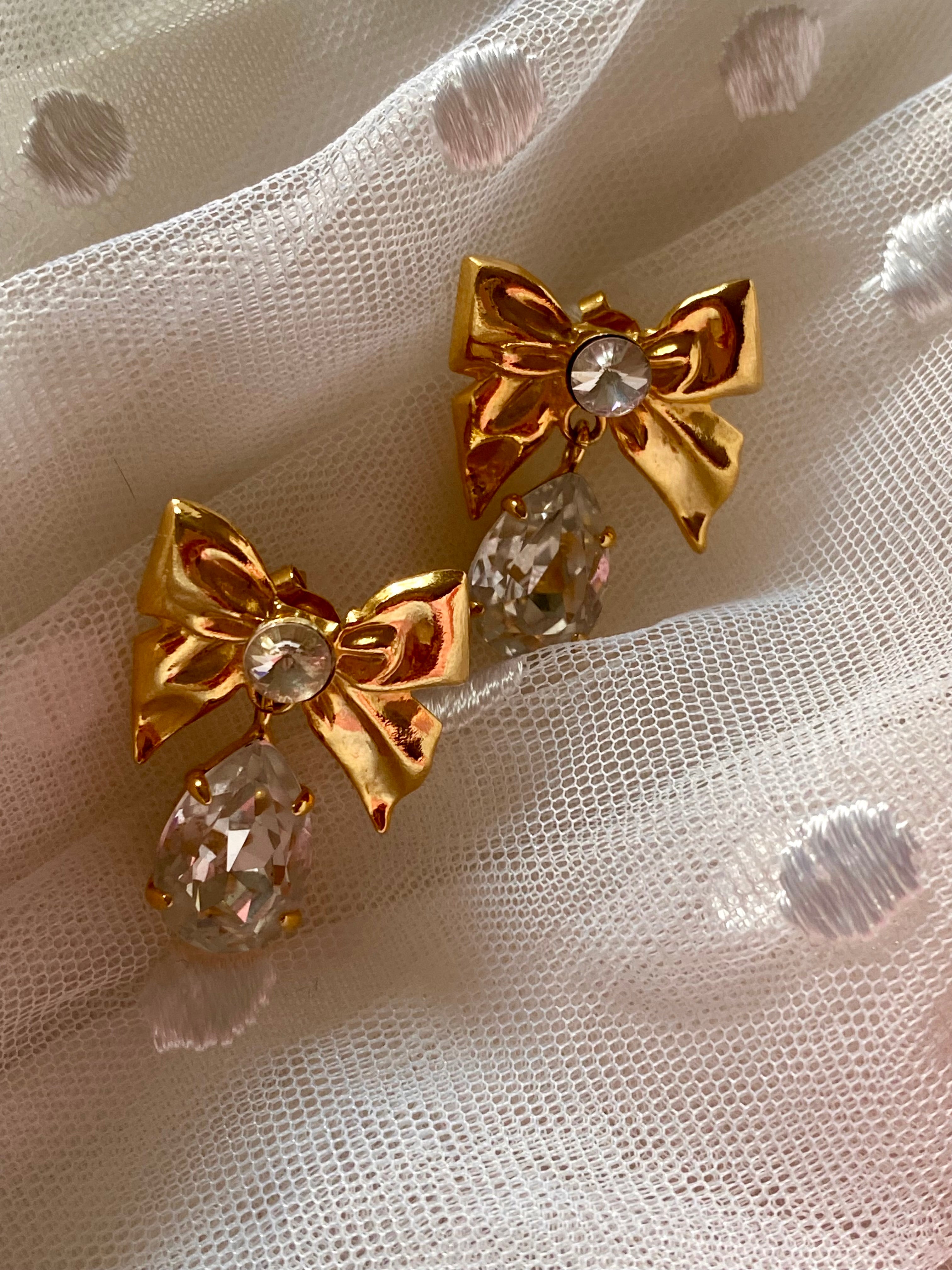 Boucles d'oreilles nœud