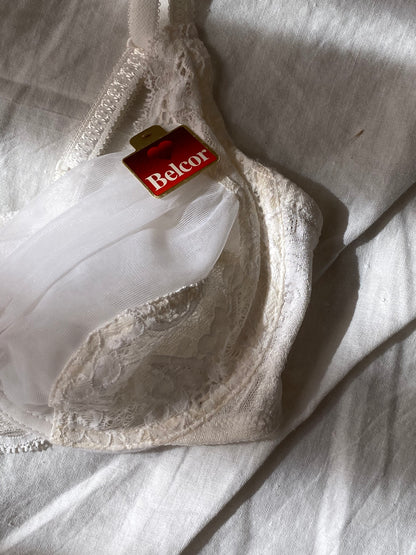 Reggiseno bianco in pizzo