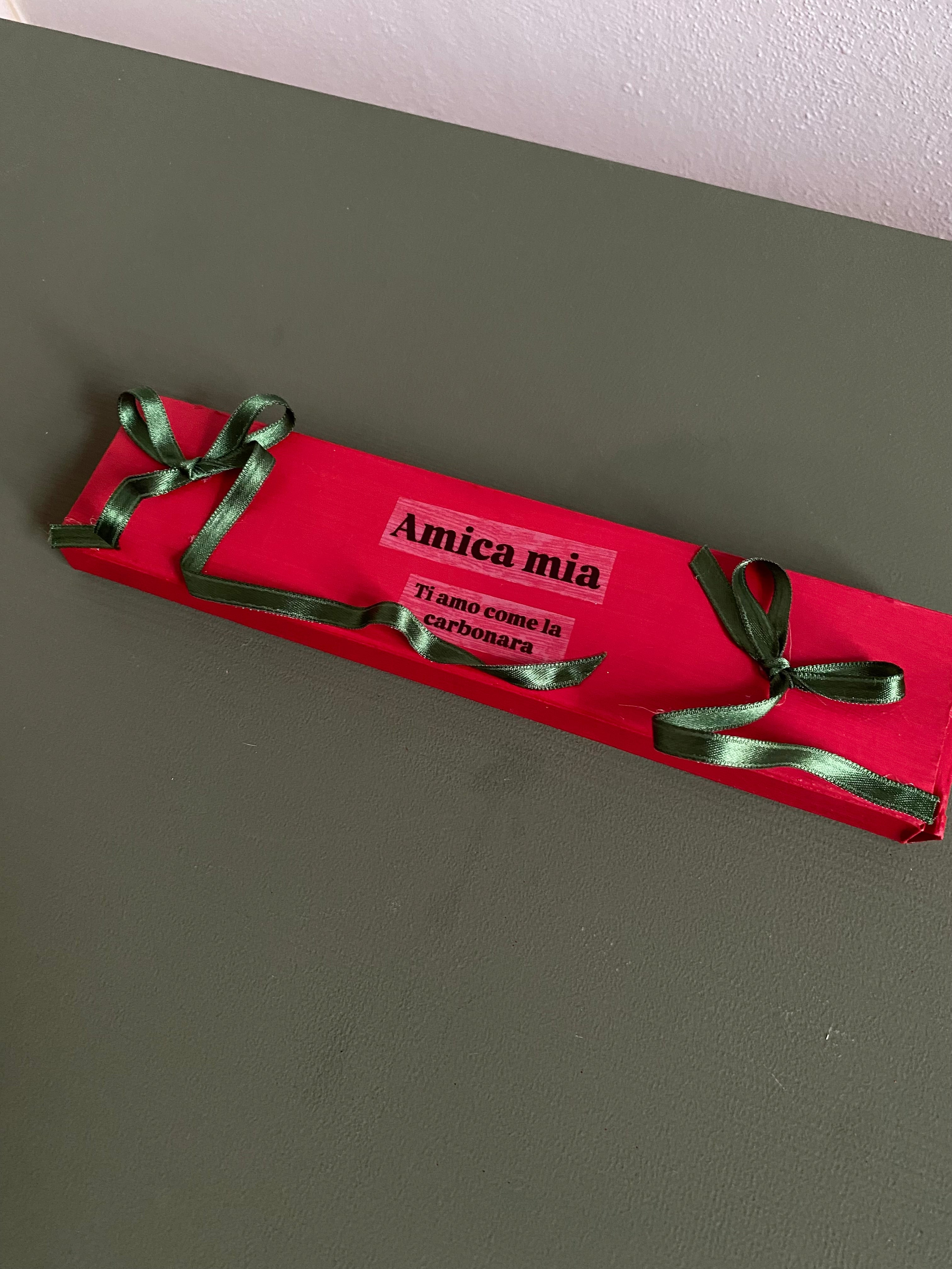 AMICA MIA box incenso rosso