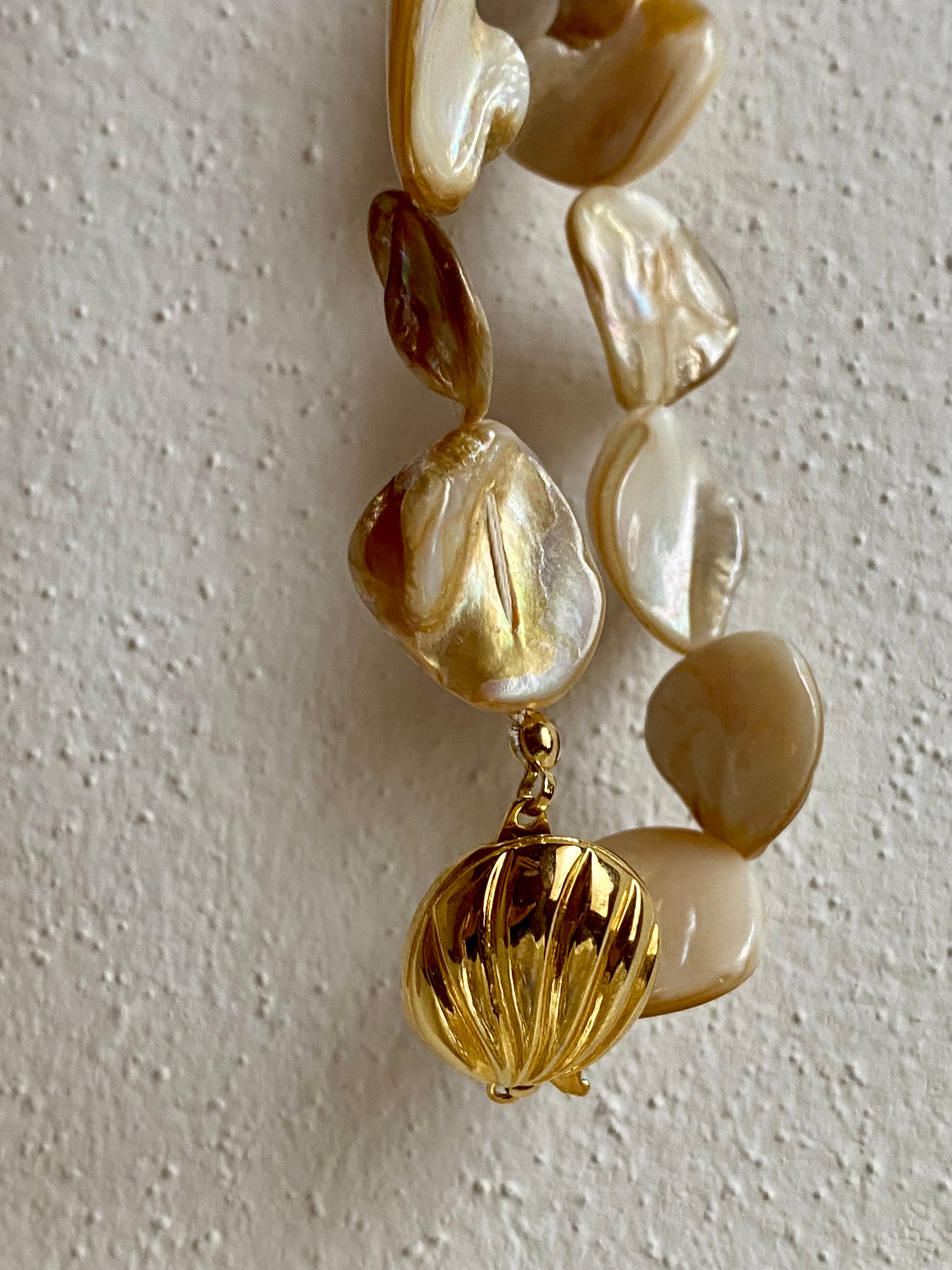 MAREA Parure in pura madreperla