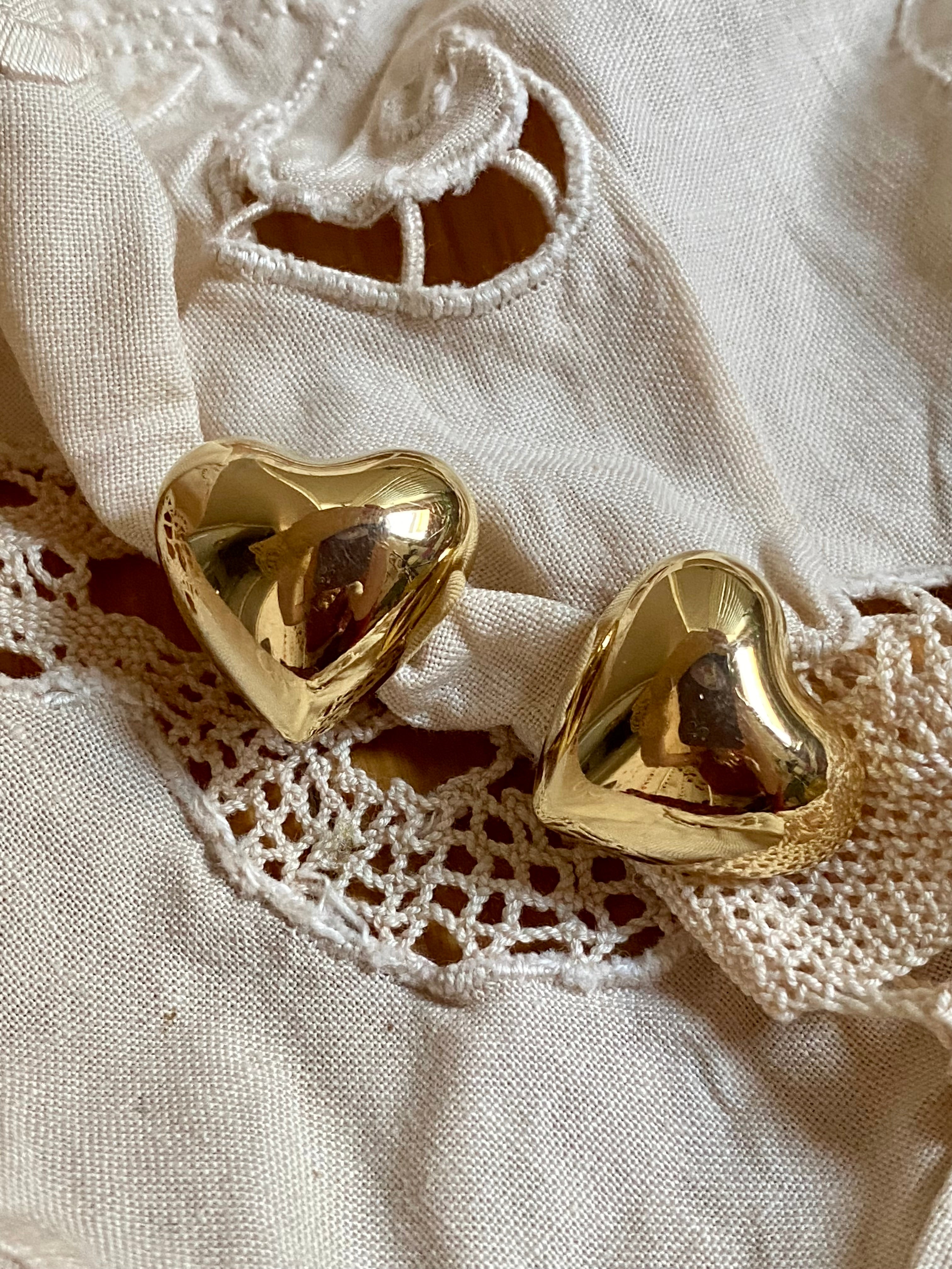 Amore, unico amore orecchini a cuore