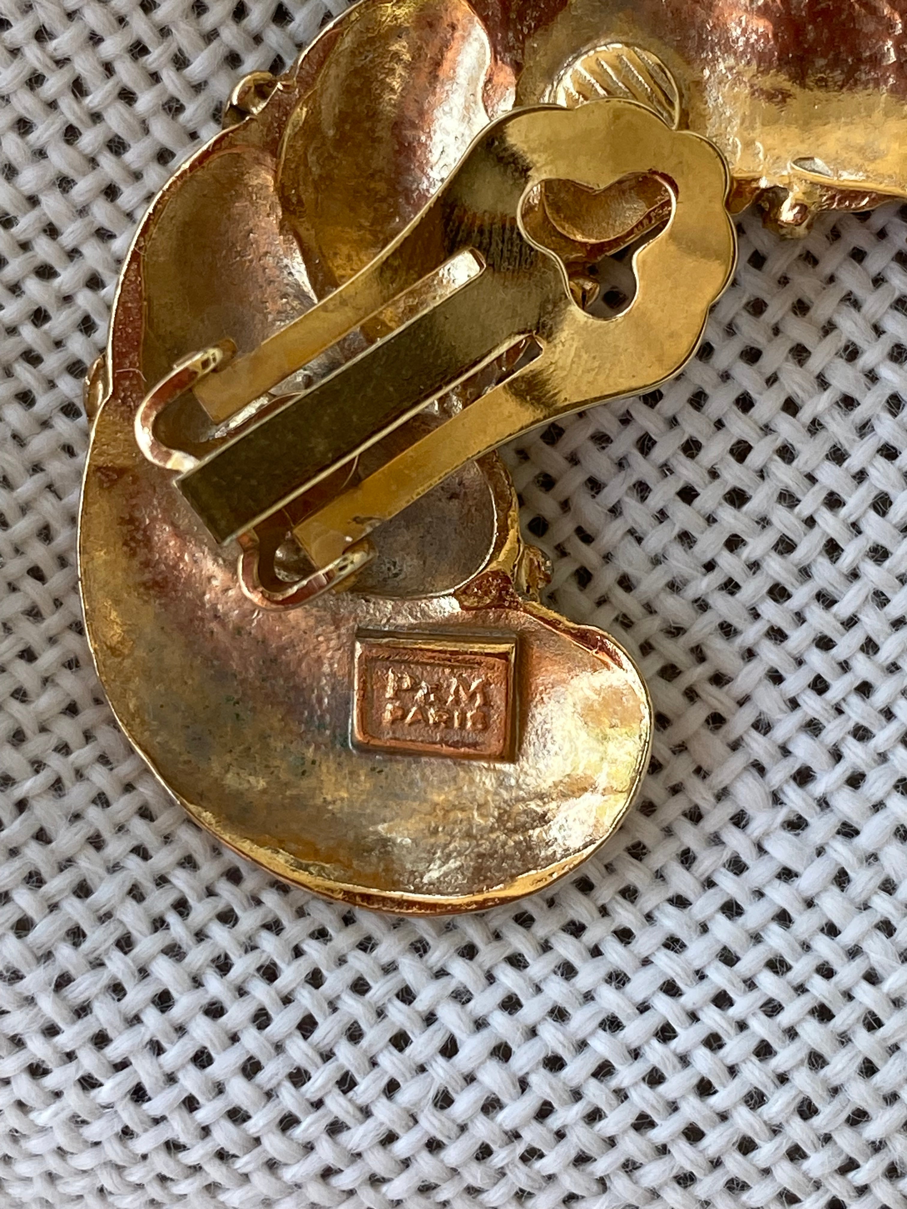 Nereide orecchini a clip a conchiglia by P&M Paris