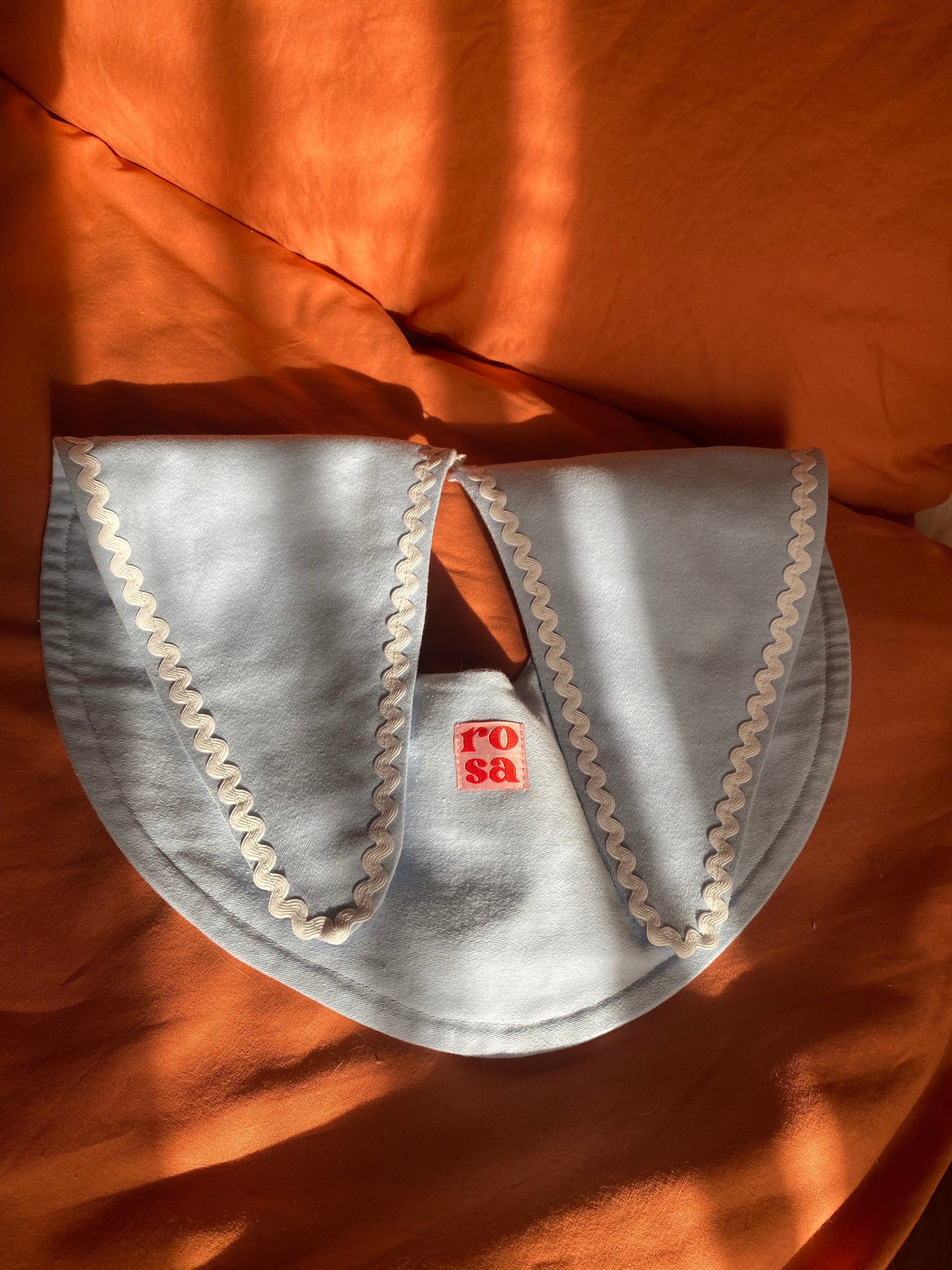 Maxi colletto alla marinara a punta