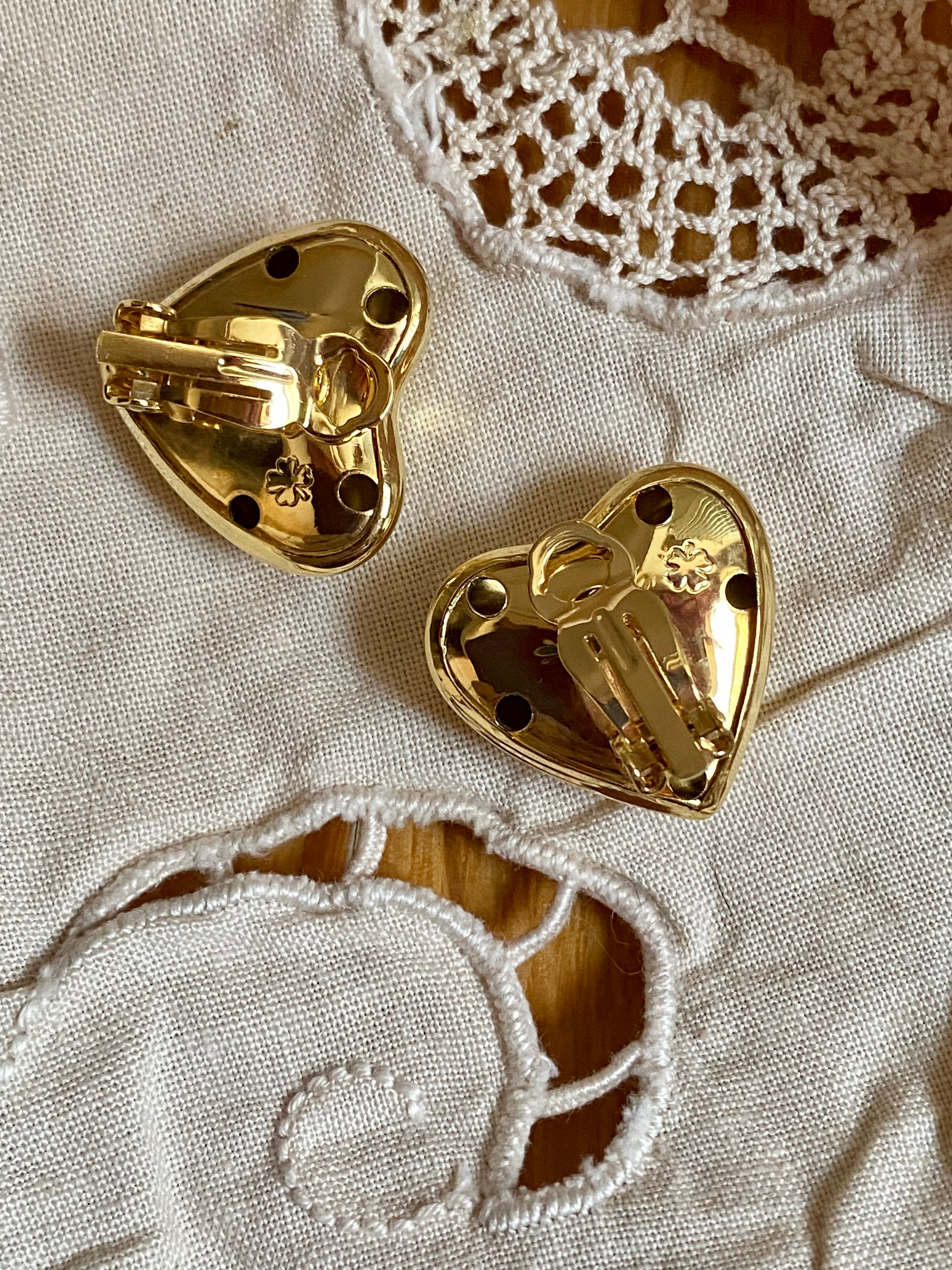 Amore, unico amore orecchini a cuore