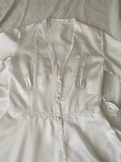 Set sottoveste e vestaglia anni ‘70s