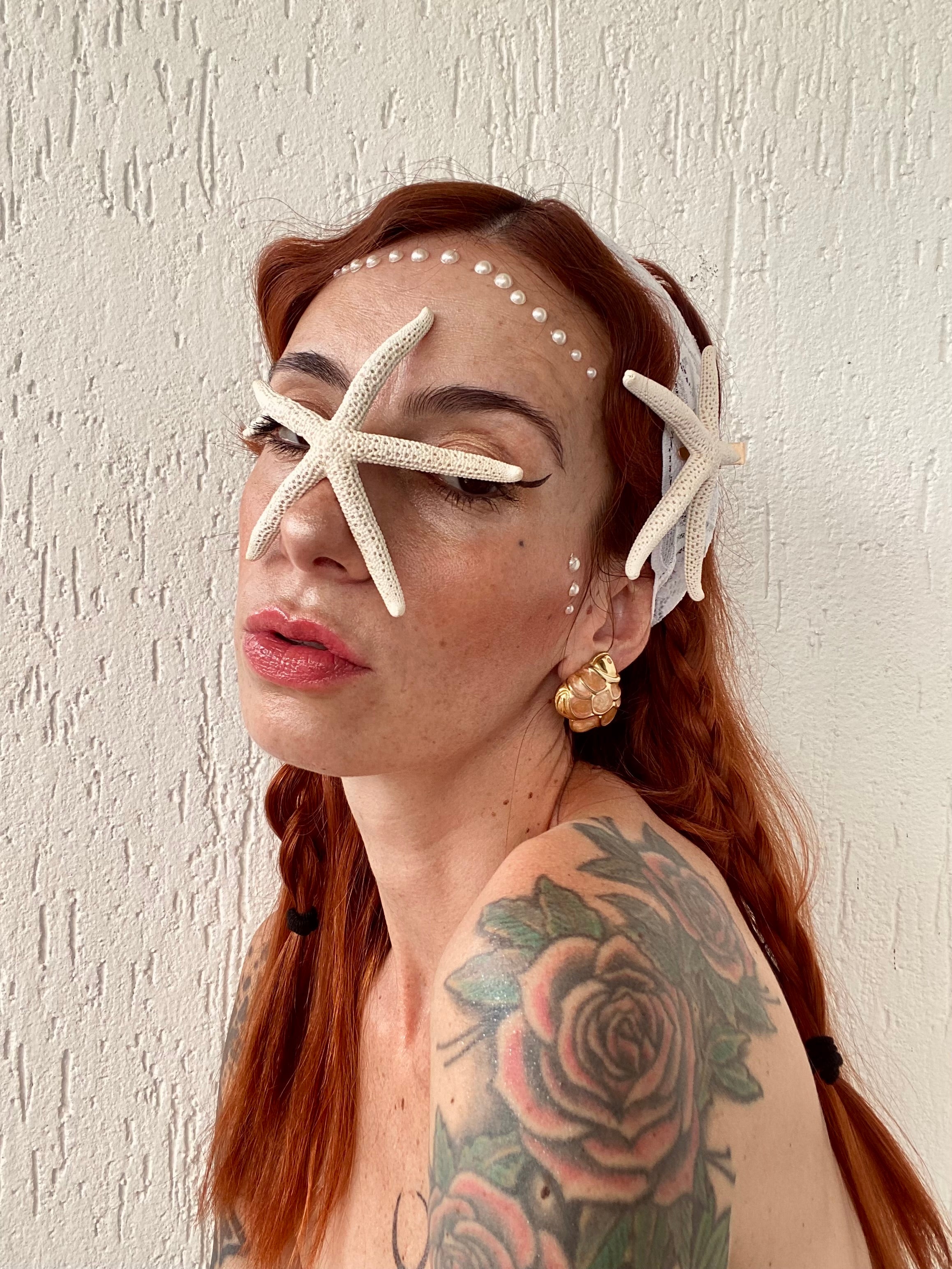 Ligea marine clip-on earrings