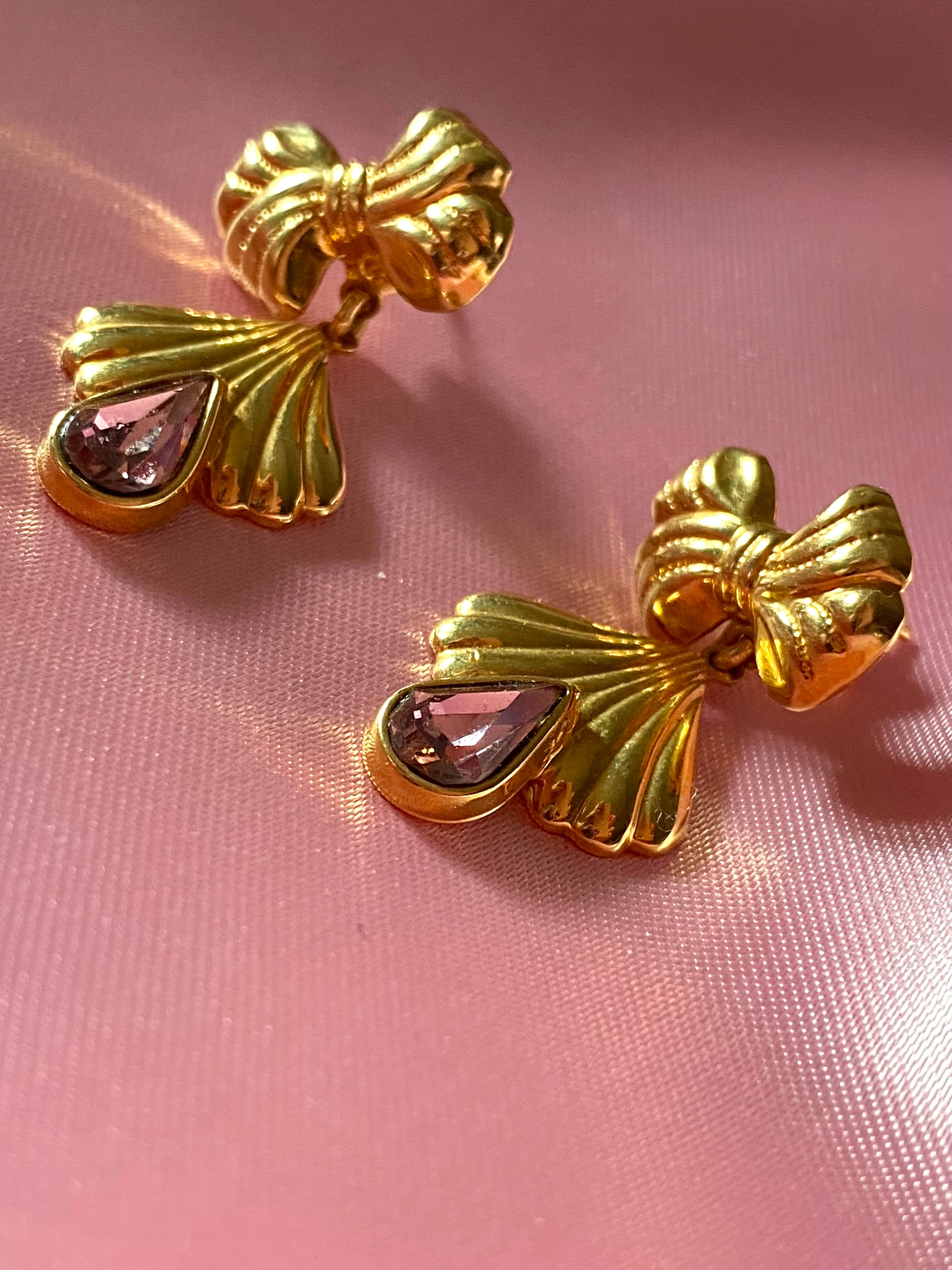 Boucles d'oreilles nœud