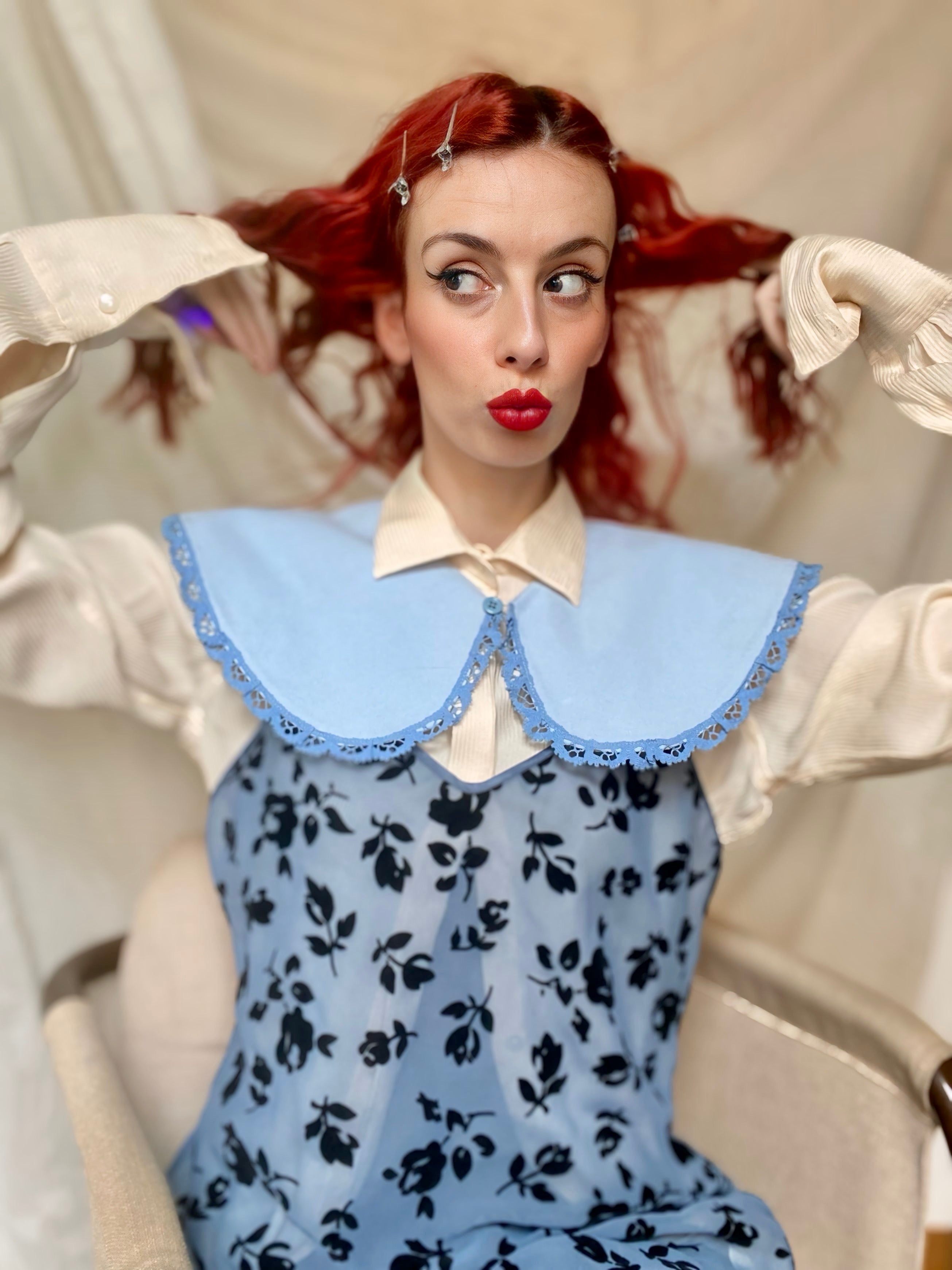 Maxi colletto Peter pan