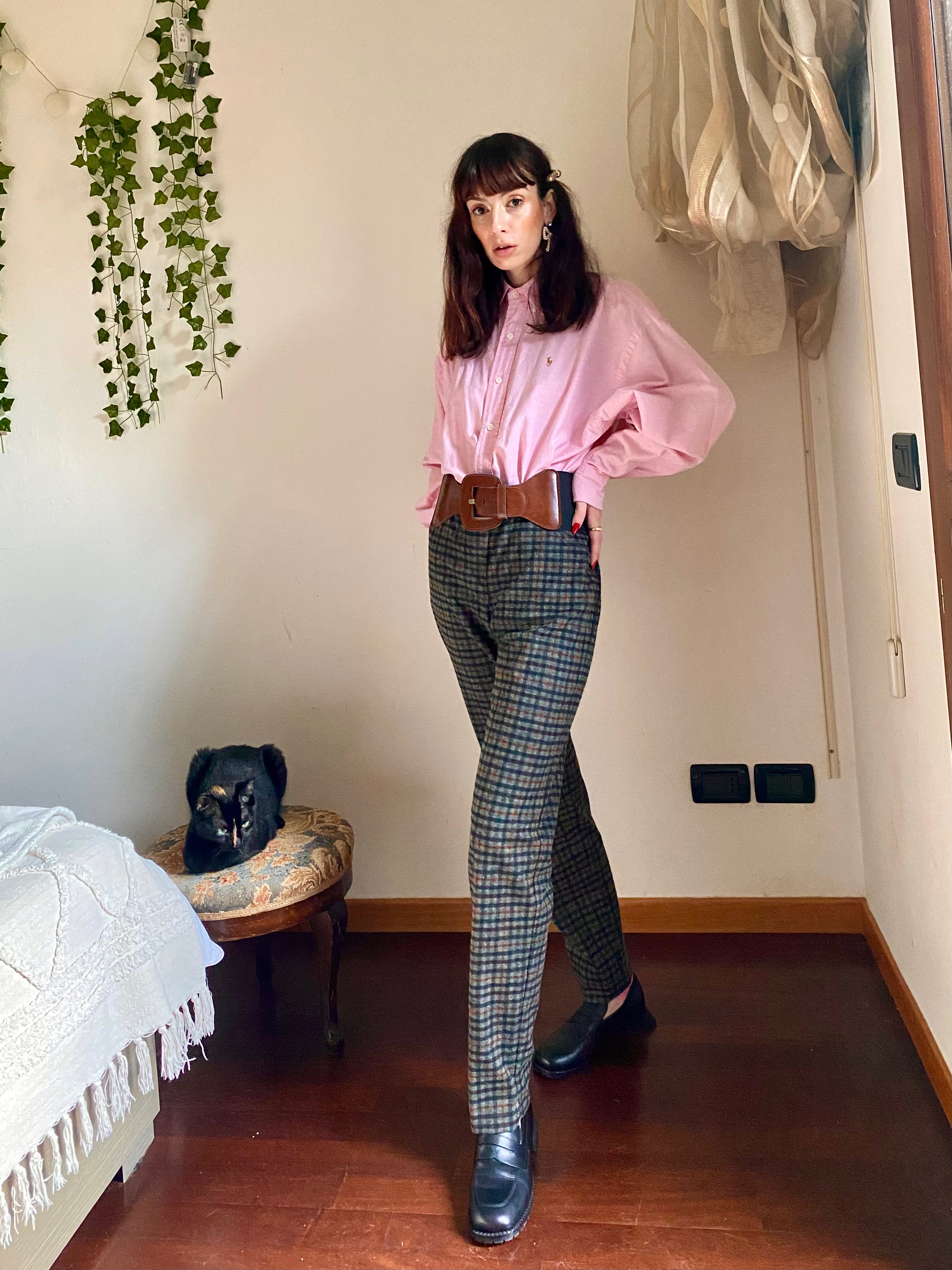 Pantalone Vichy Carla Ferroni