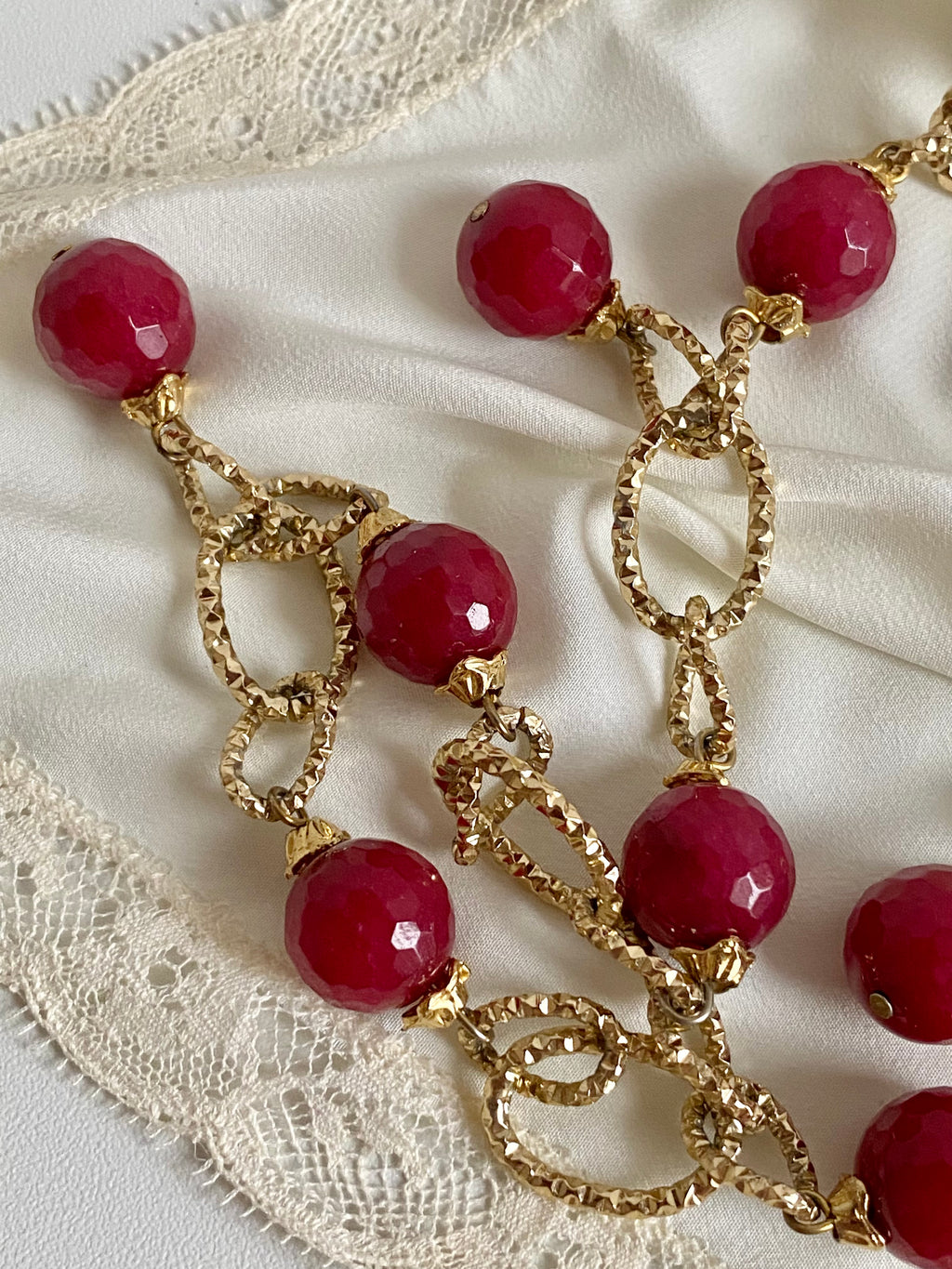 Parure collana e bracciale