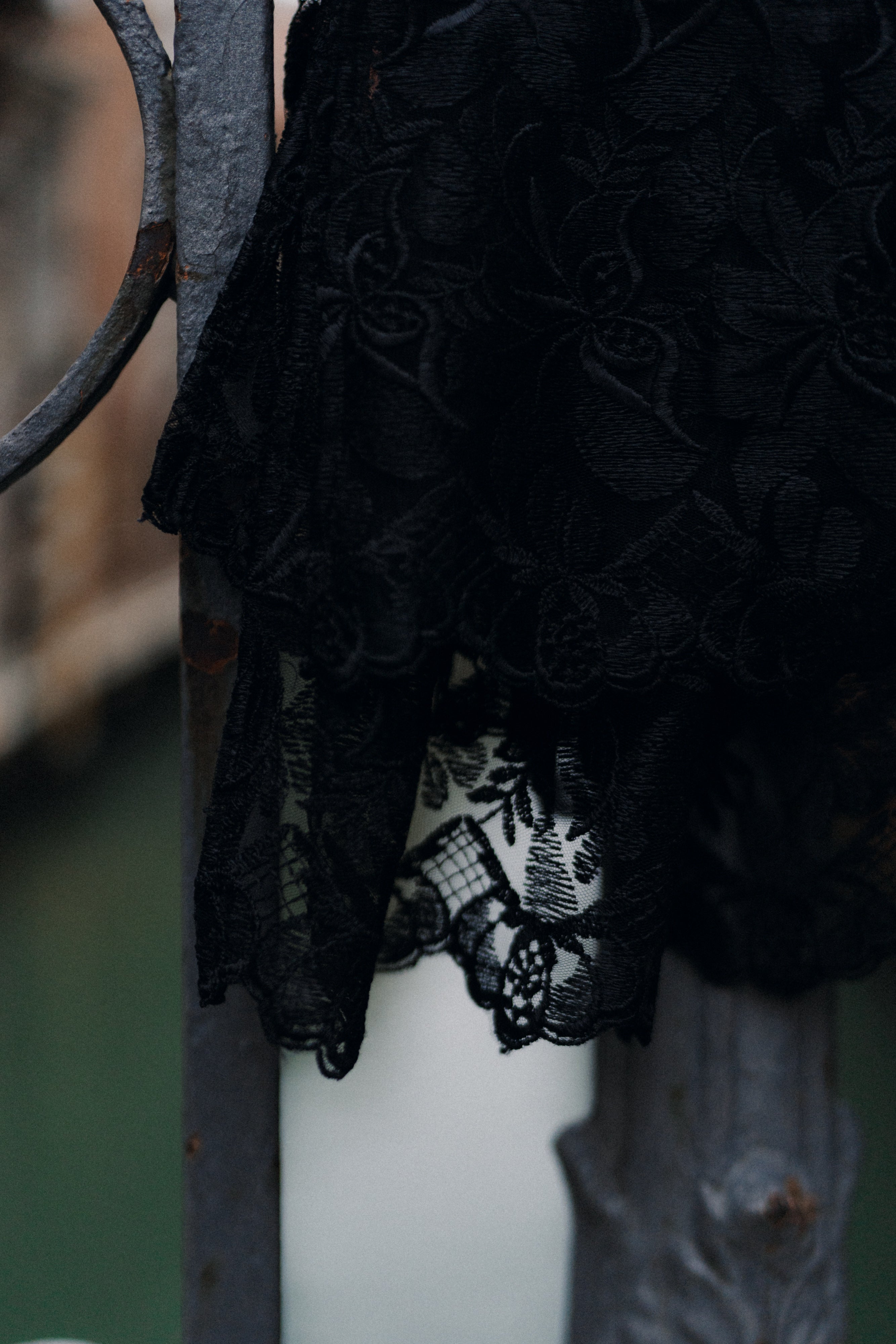 Mantellina in stile vittoriano in pizzo antico veneziano