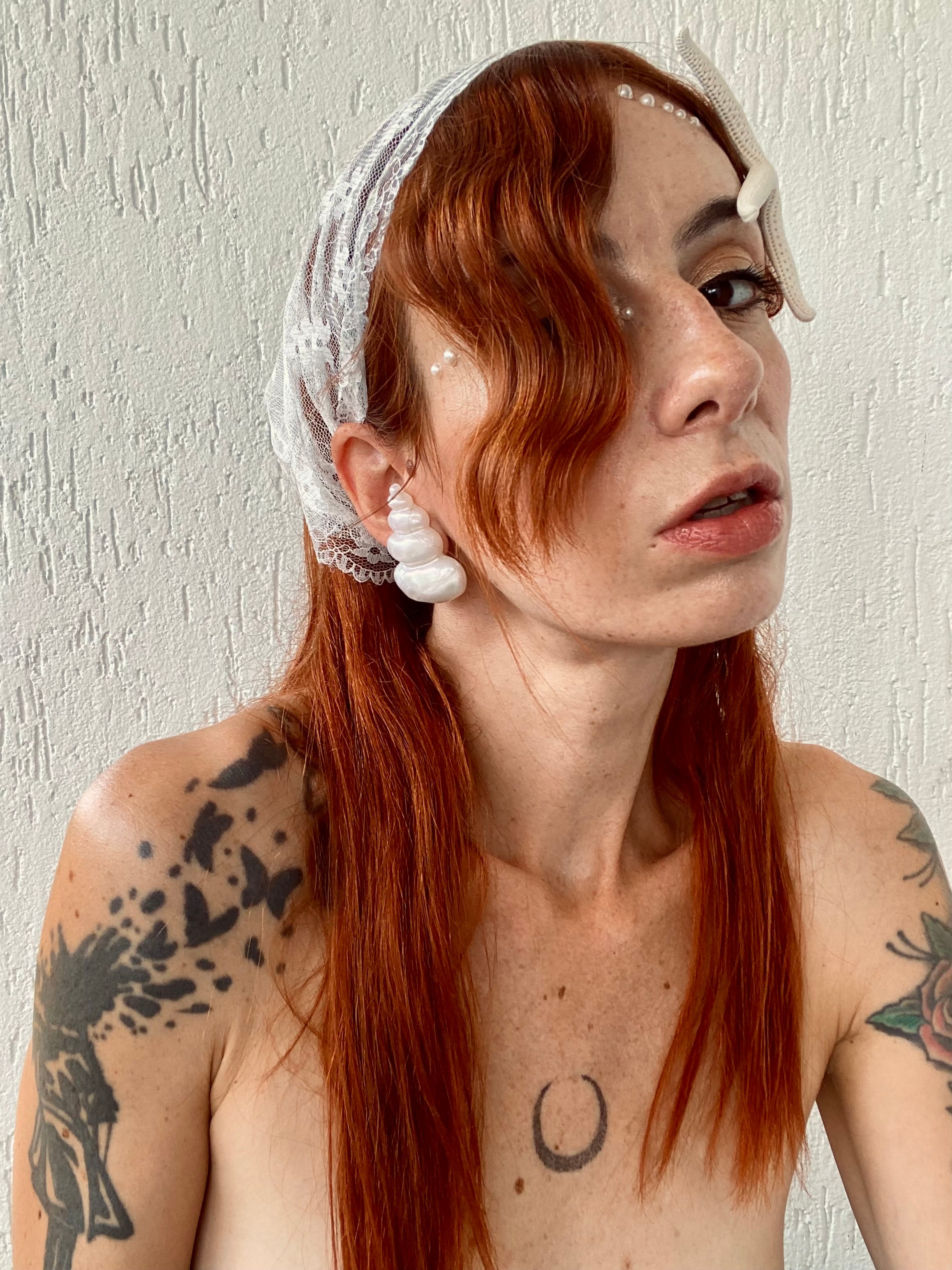 Nausicaa orecchini a conchiglia a clip