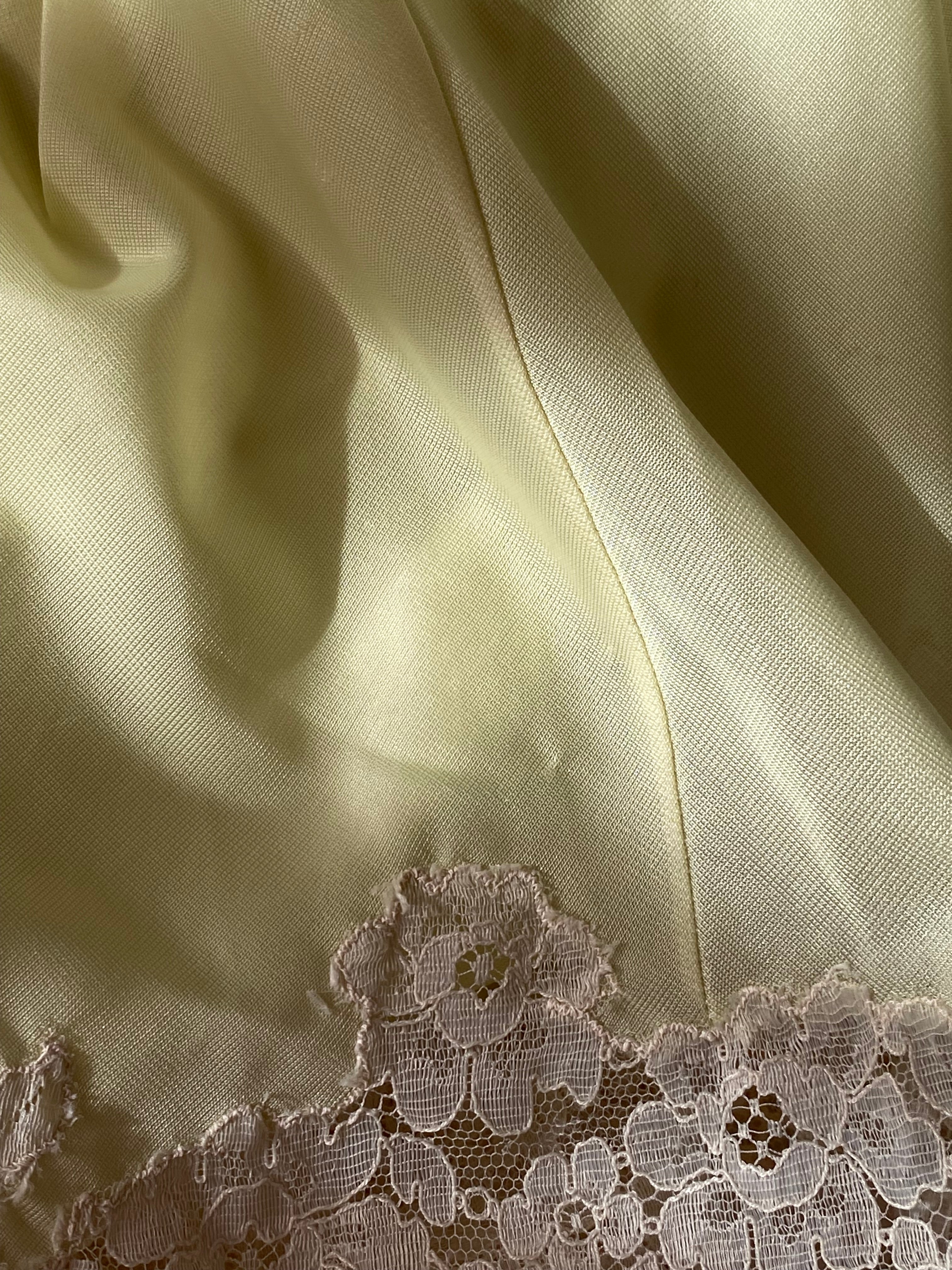 Baby doll lime con pizzo