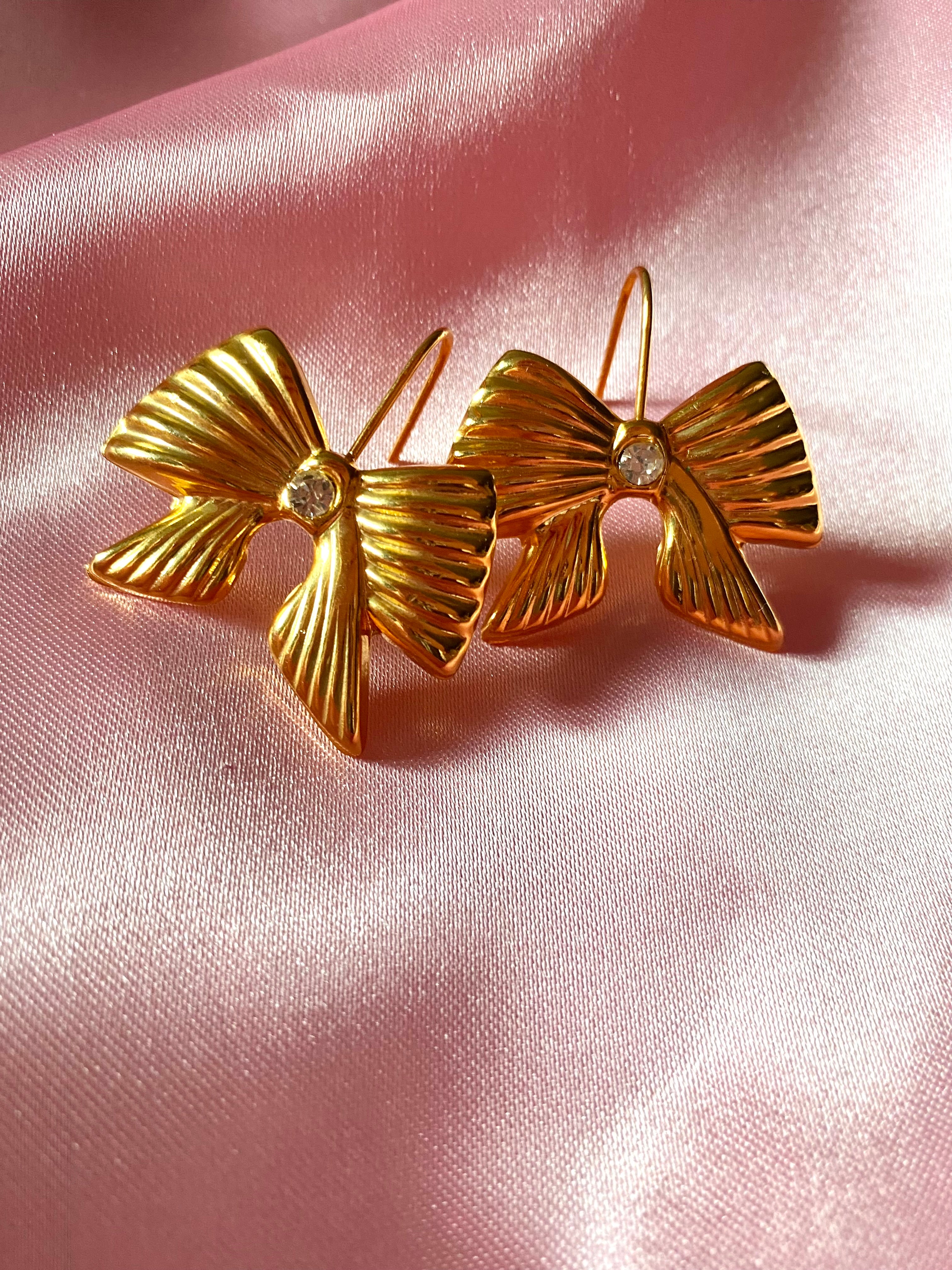 Boucles d'oreilles nœud