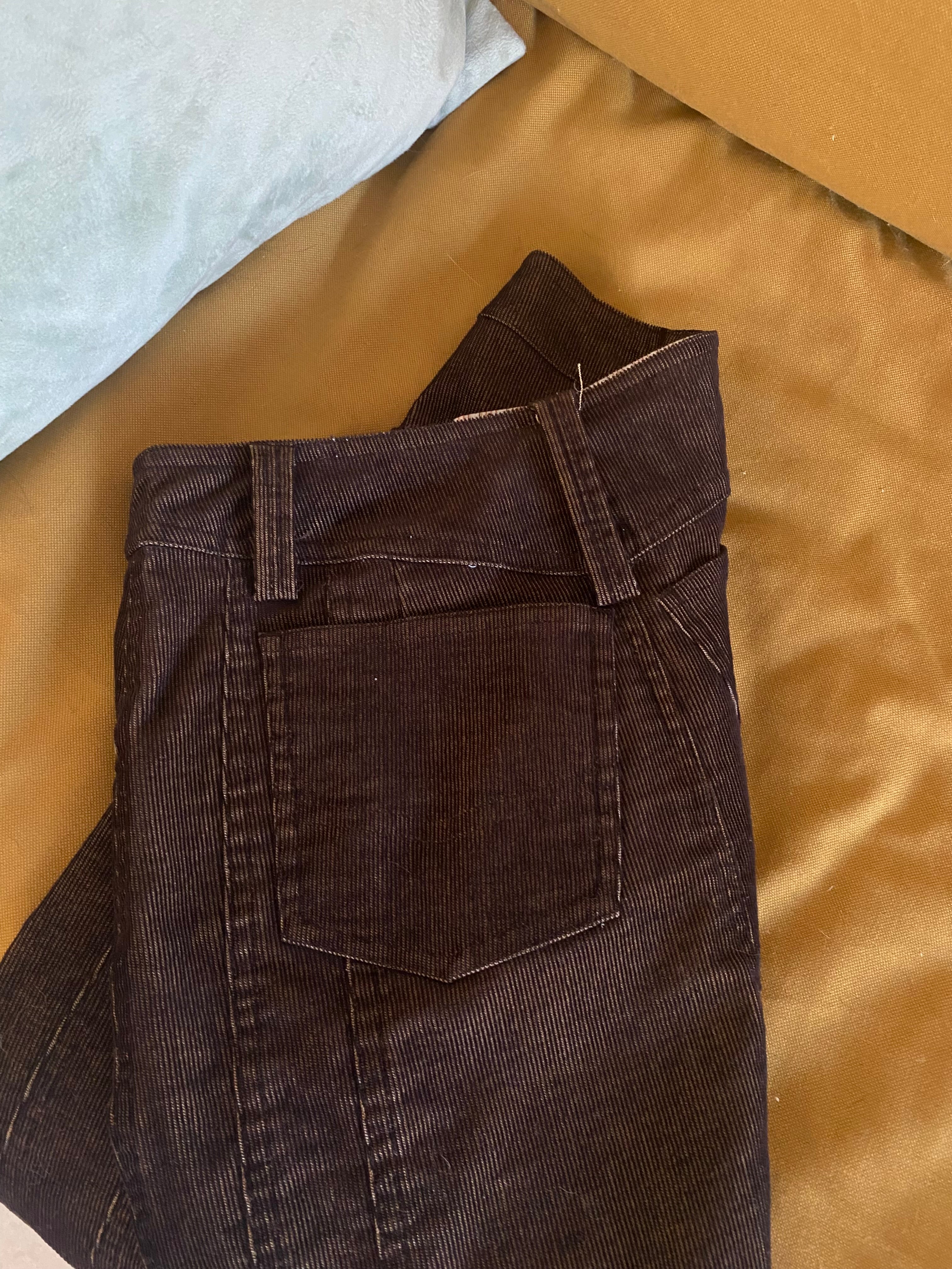 Gonna midi cioccolato