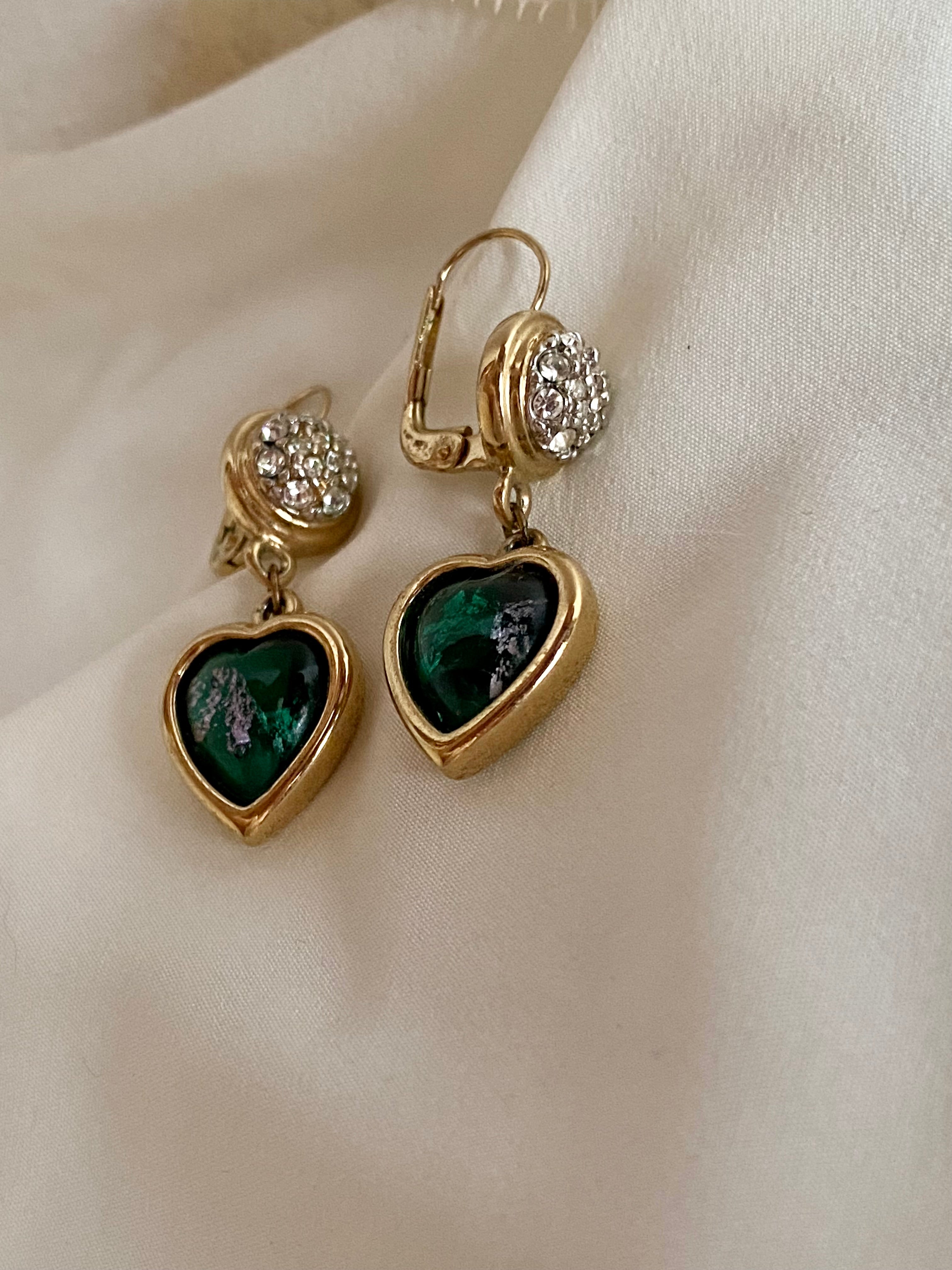 Boucles d'oreilles coeur