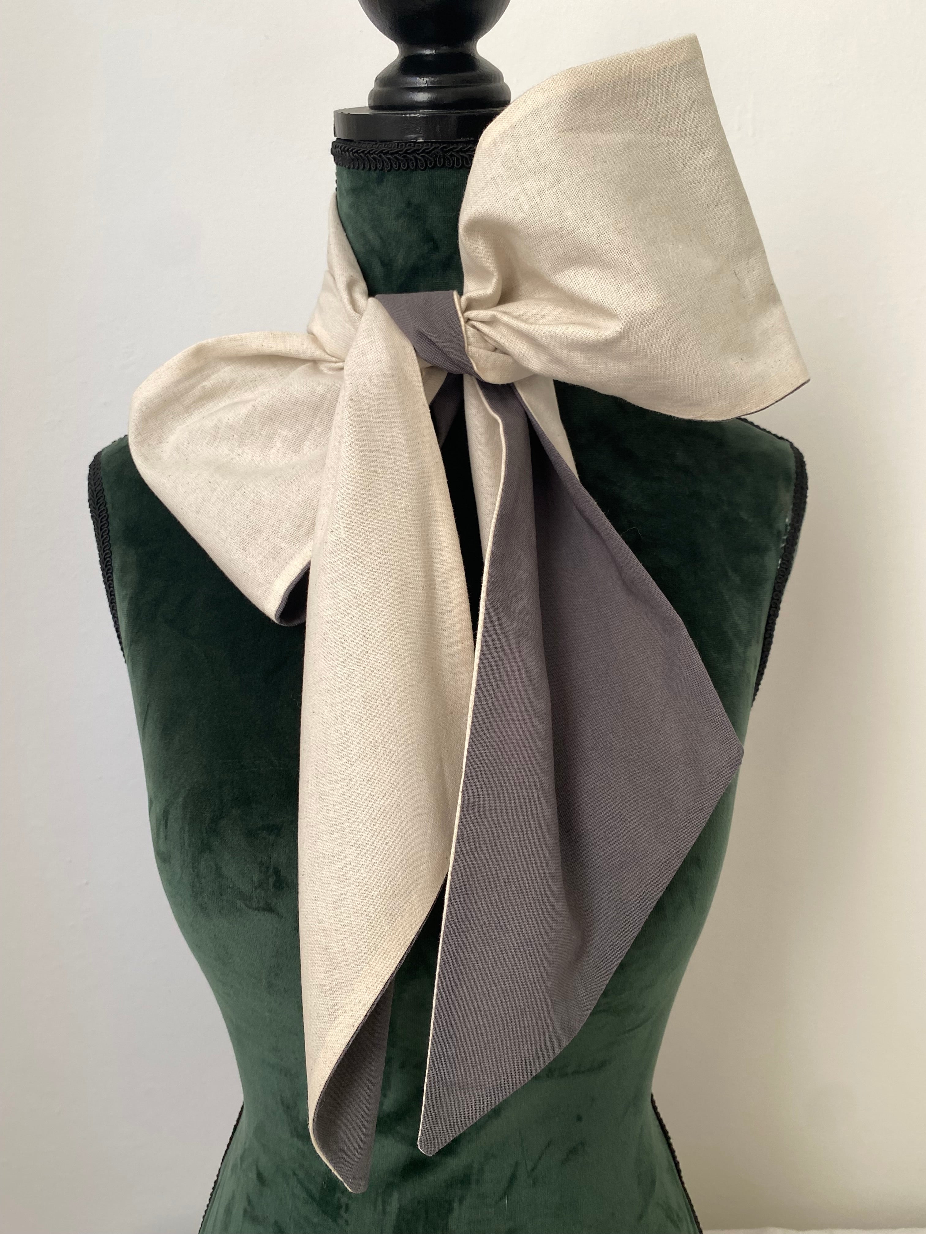 Fiocco sartoriale double face