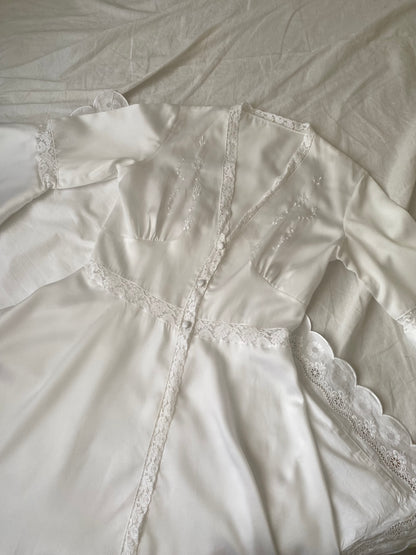 Set sottoveste e vestaglia anni ‘70s
