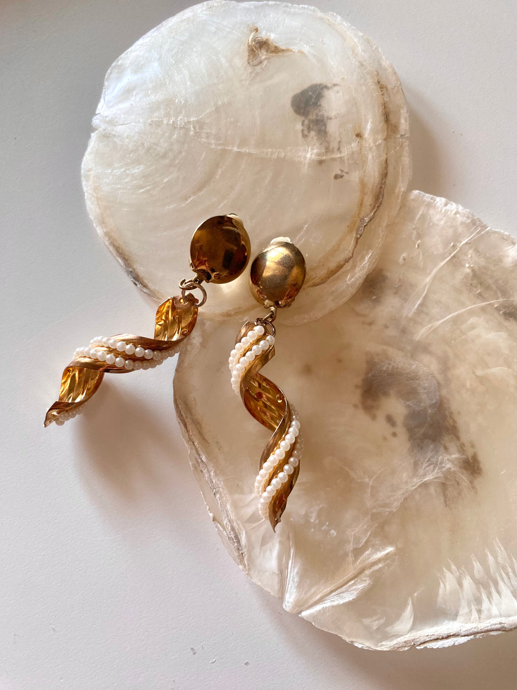 Boucles d'oreilles clips Onda