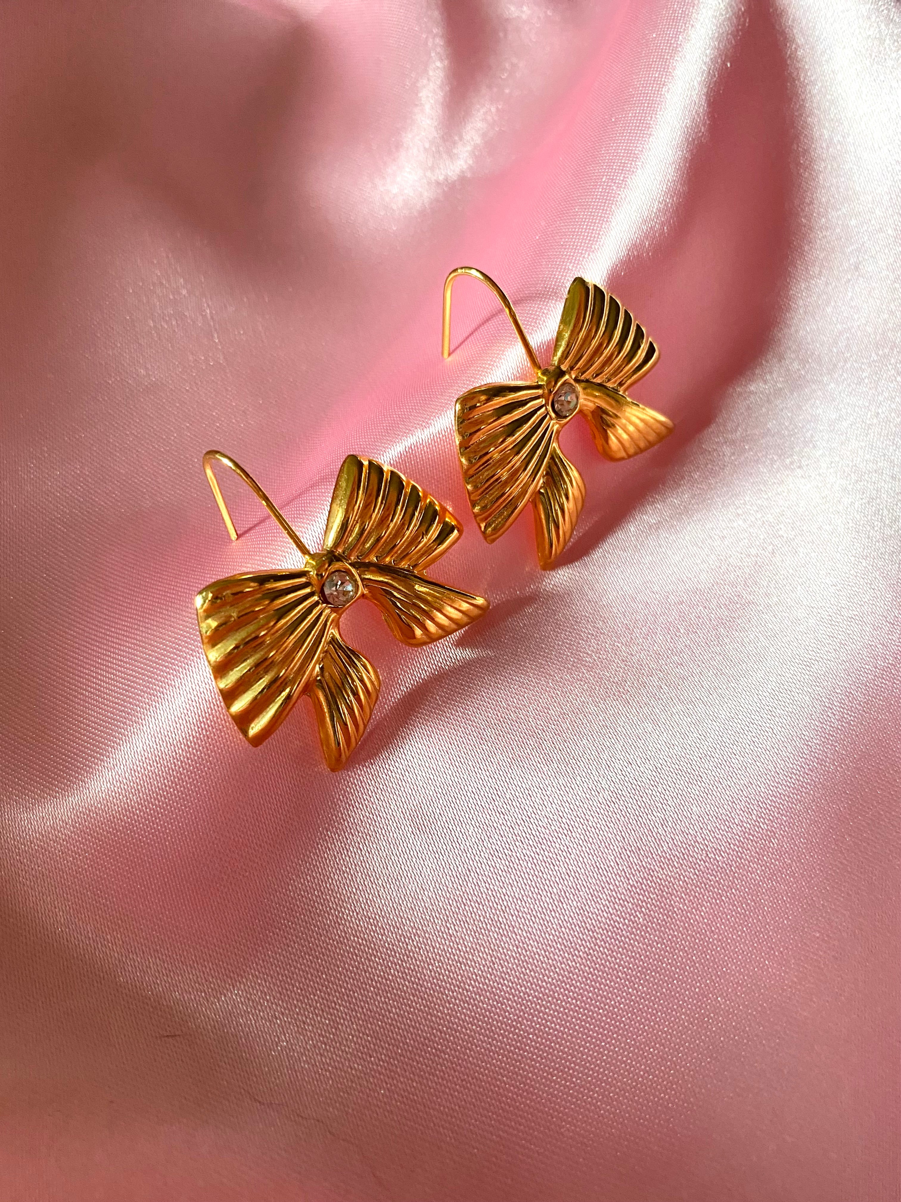 Boucles d'oreilles nœud