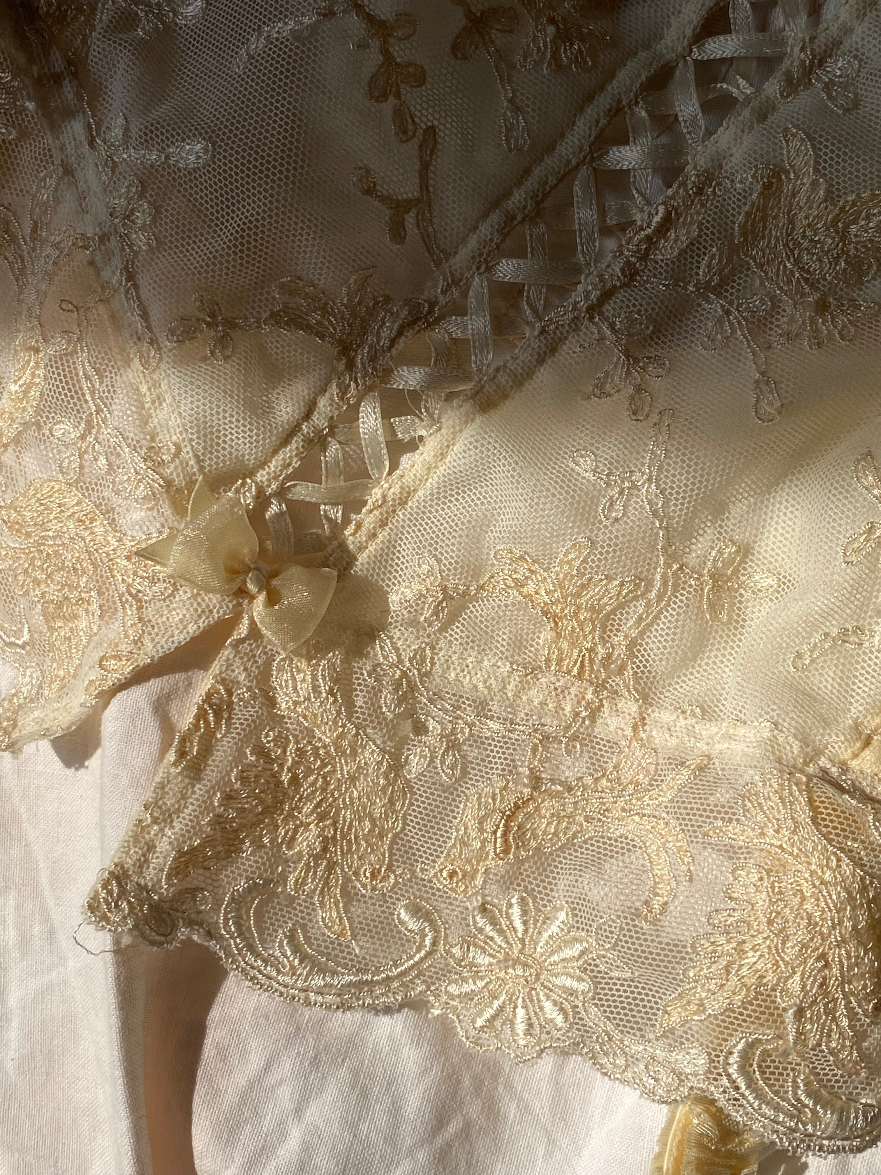 Guêpière Valentino panna