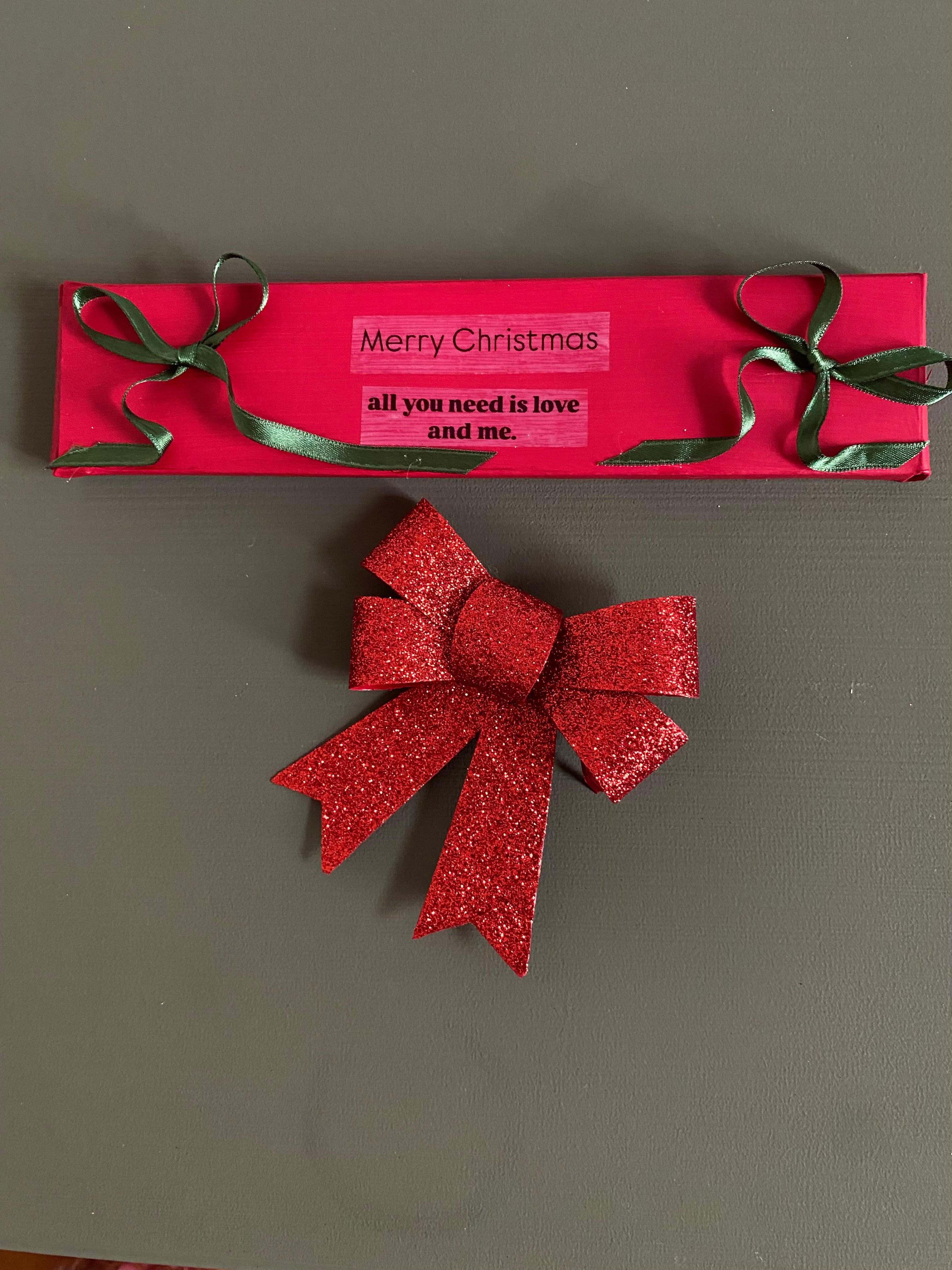 MERRY CHRISTMAS box incenso rosso