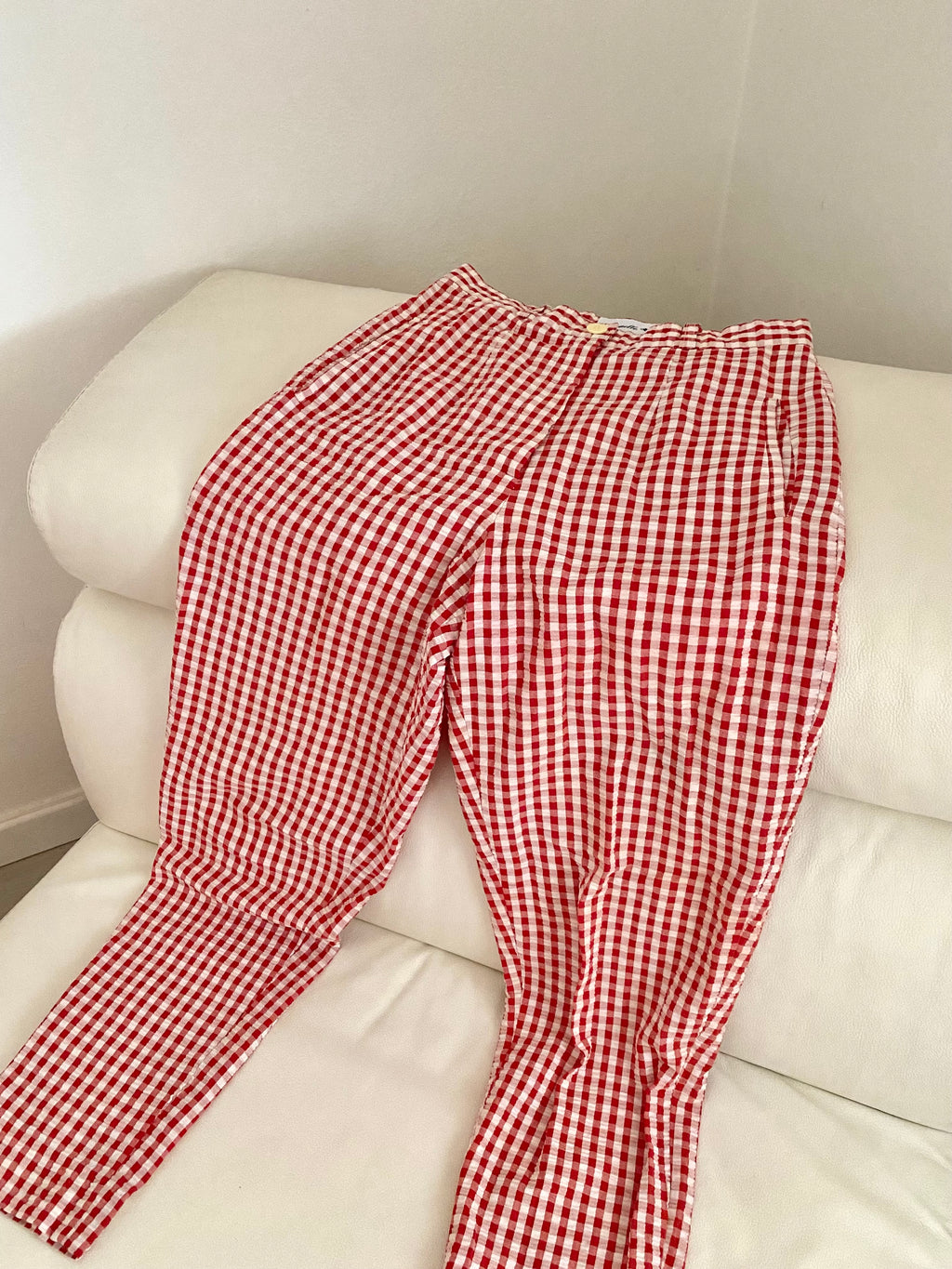 Pantaloni Vichy