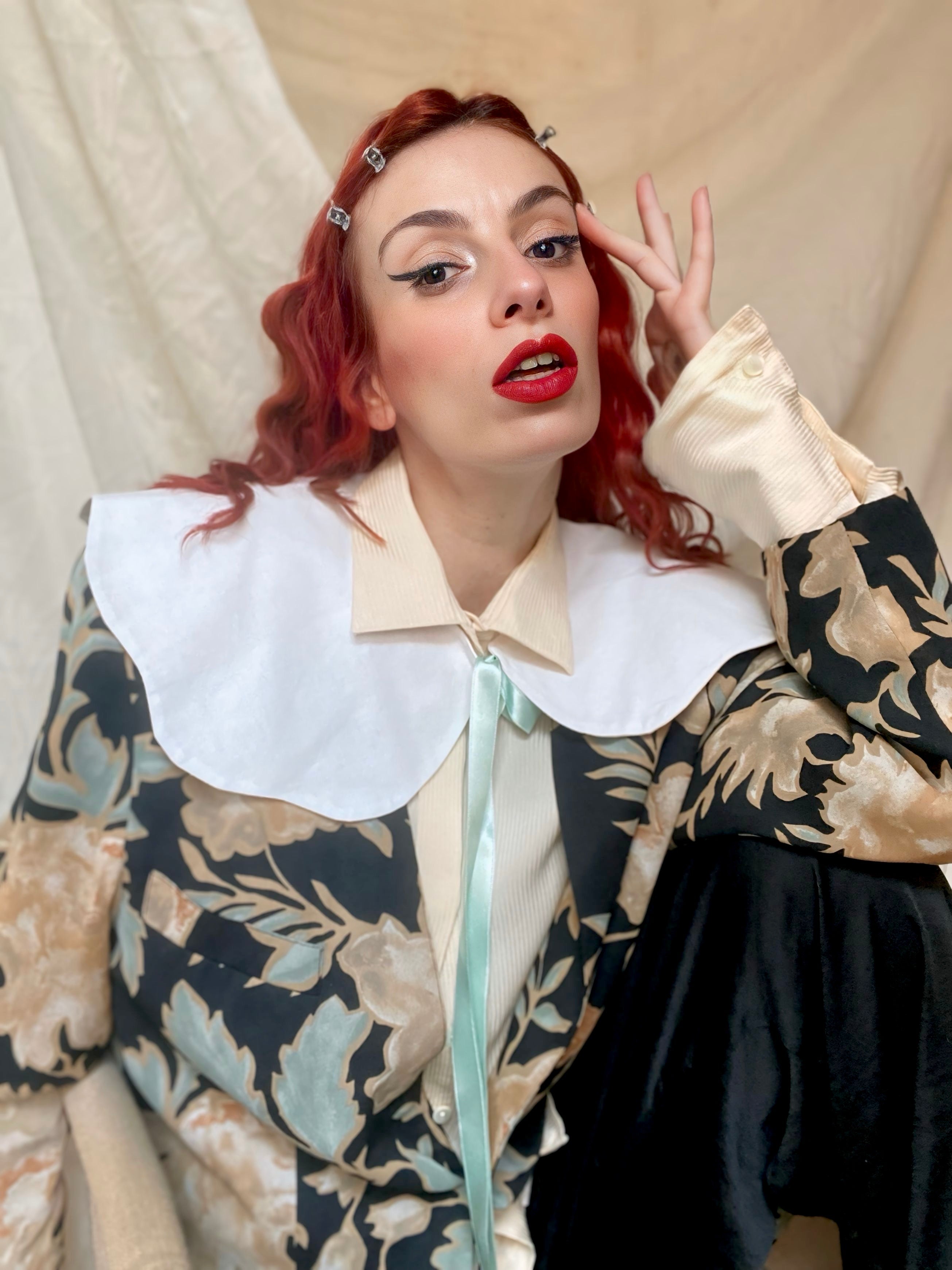 Maxi colletto Peter pan